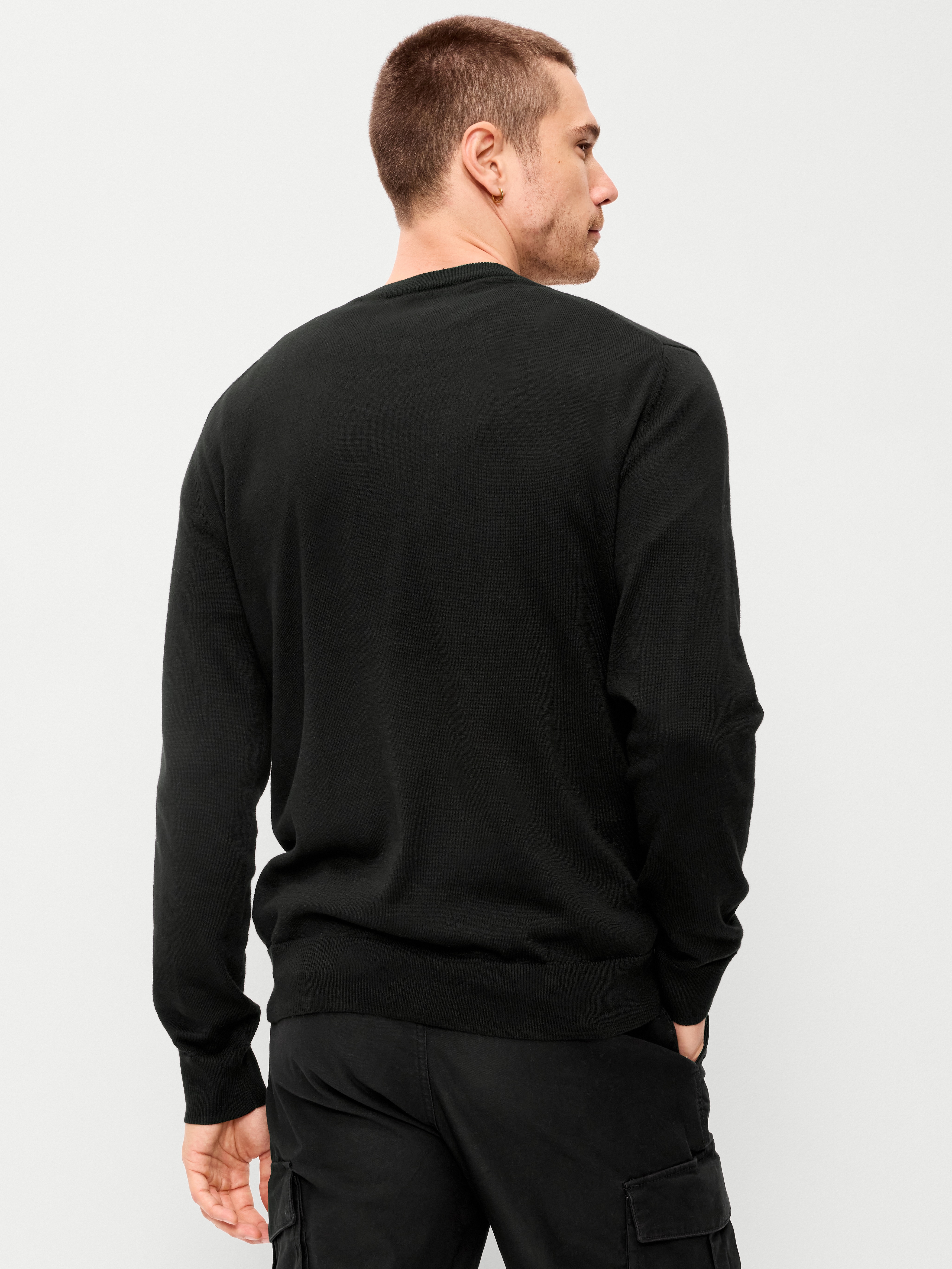 V-Neck Sweater - BlackJack - 2