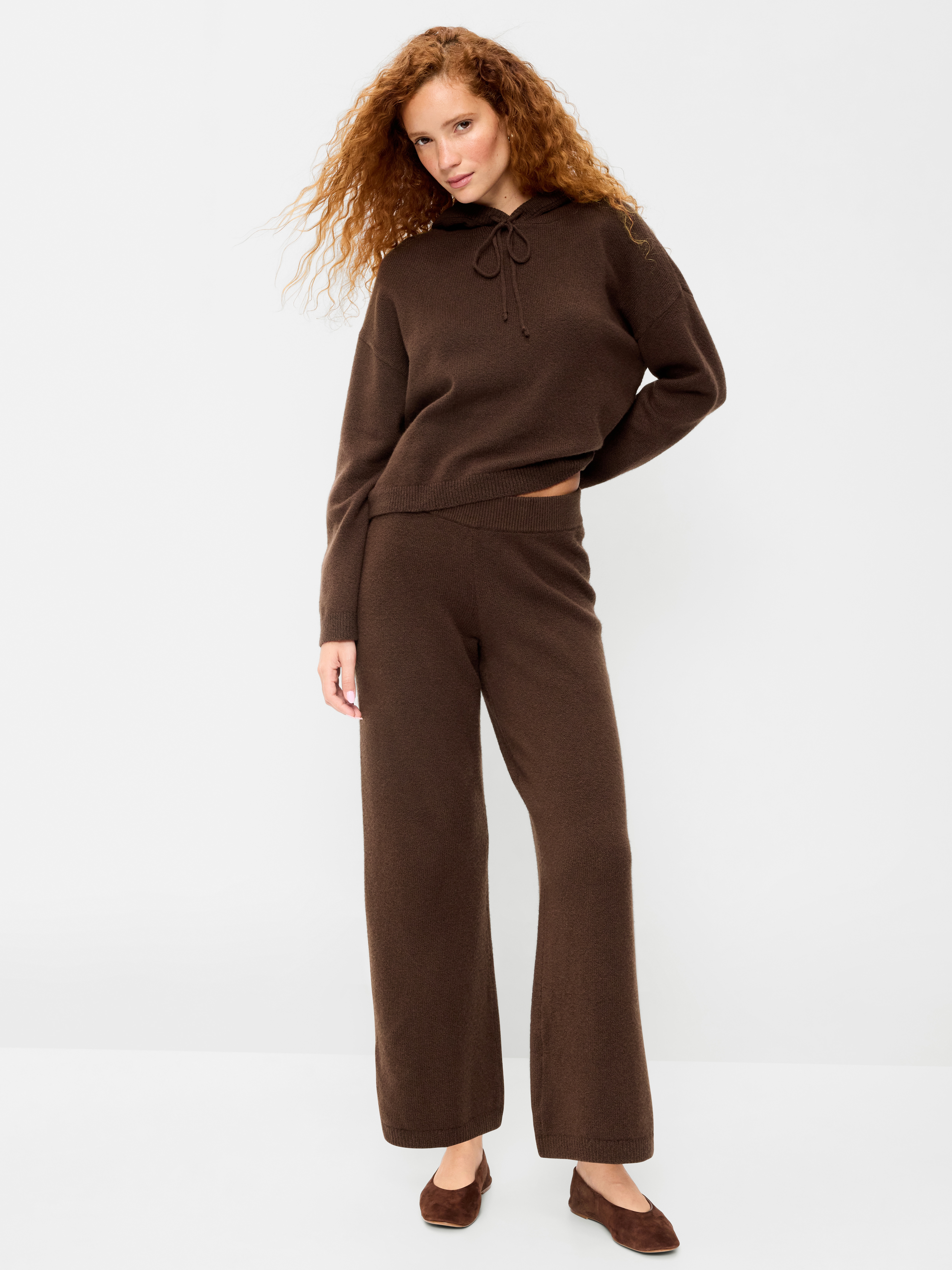 SoSoft Wide-Leg Sweatpants - Earthen - 1