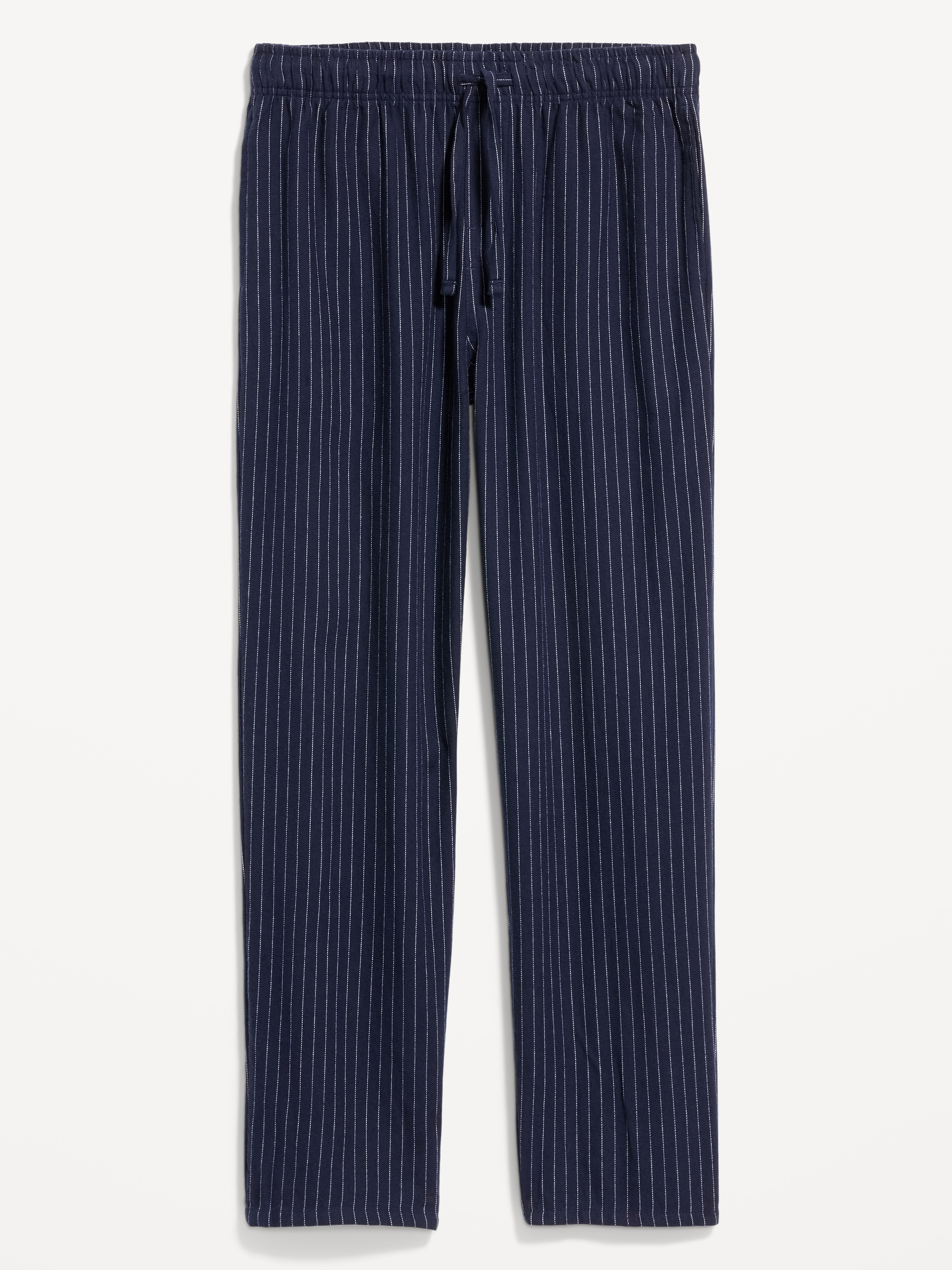 Flannel Pajama Pants - Navy Stripe - 3
