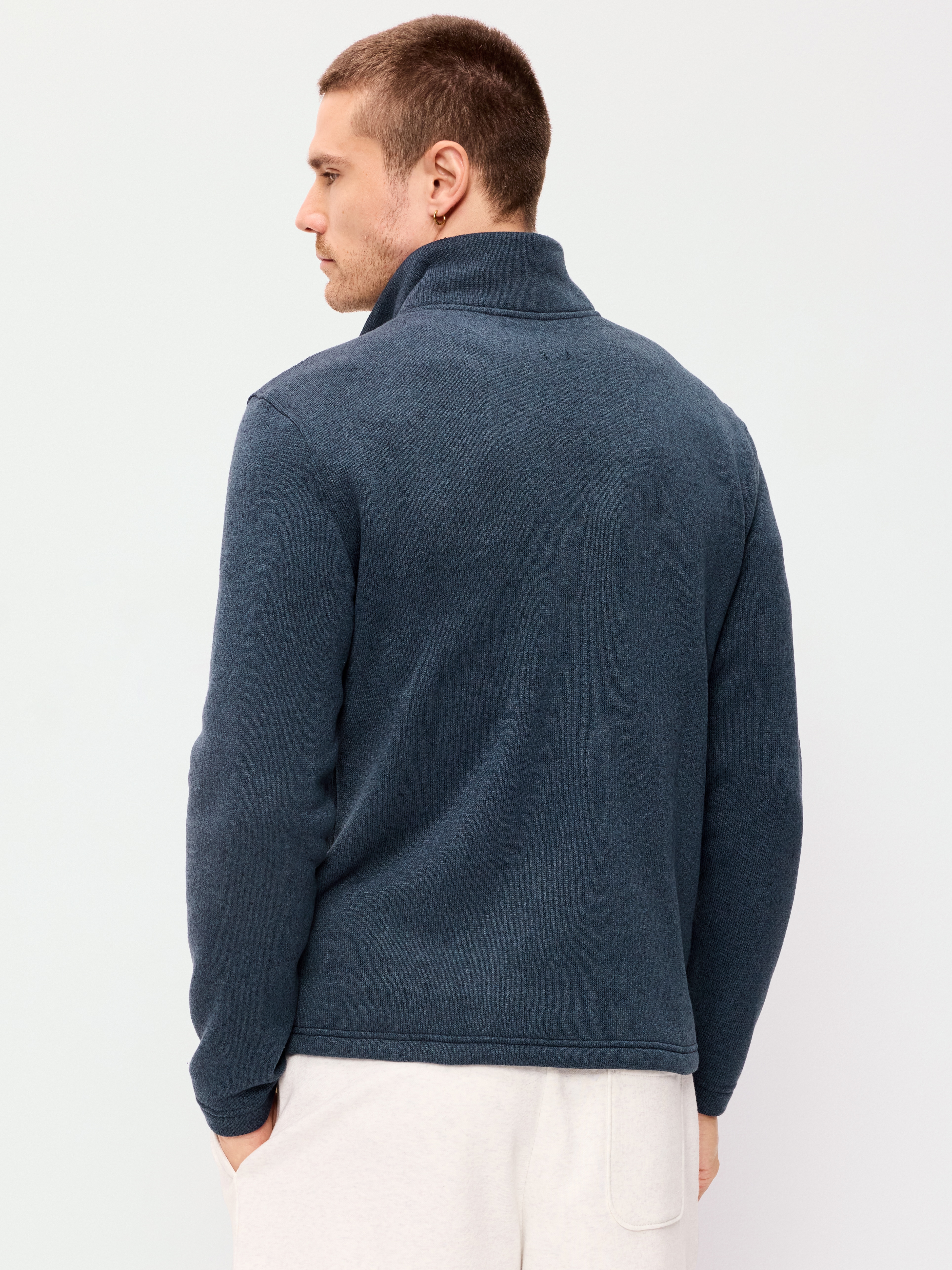 Sweater Fleece Quarter-Zip - Dusk Navy - 2