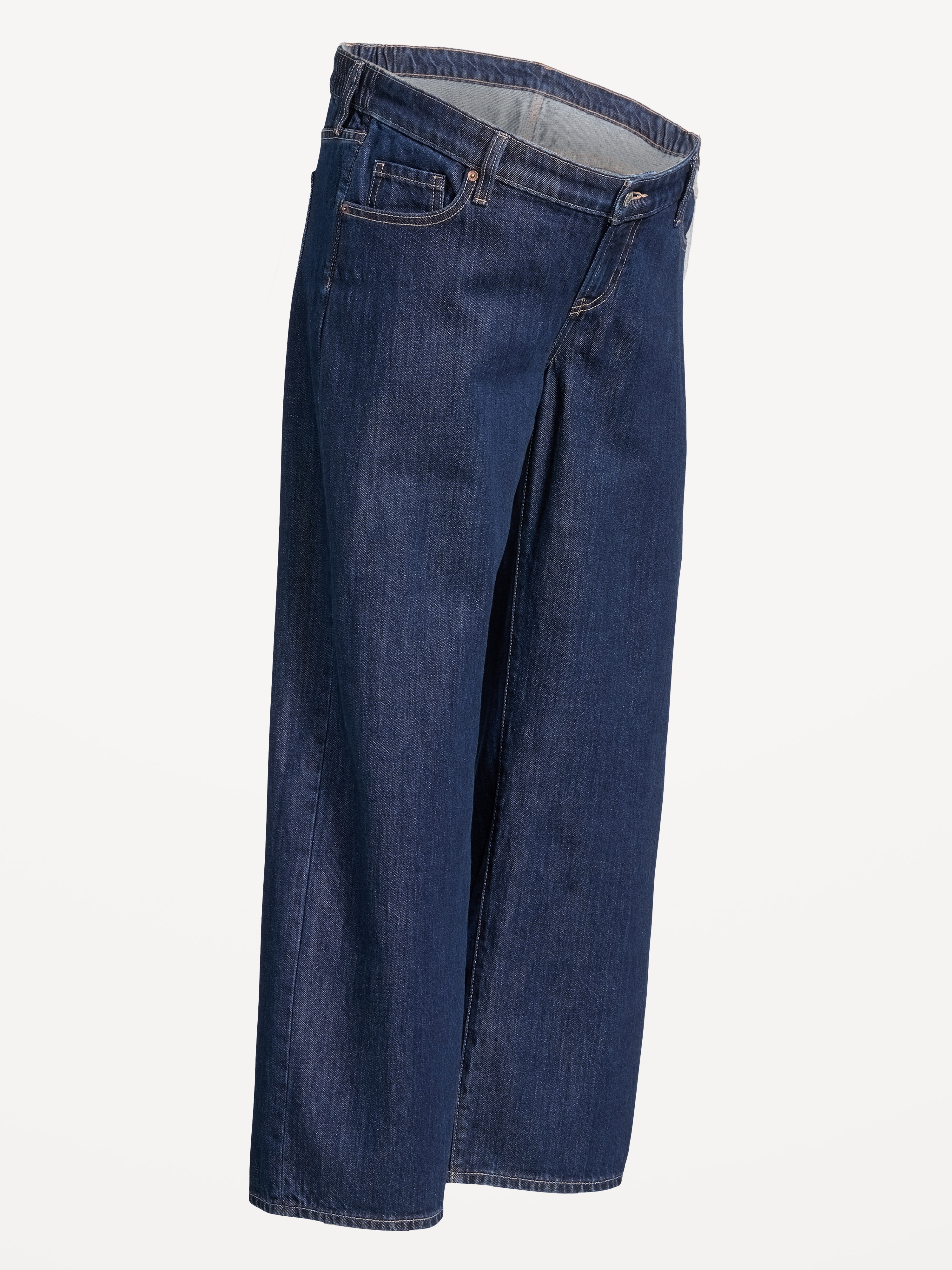 Maternity Low-Rise OG Loose Jeans - Heritage Rinse - 4