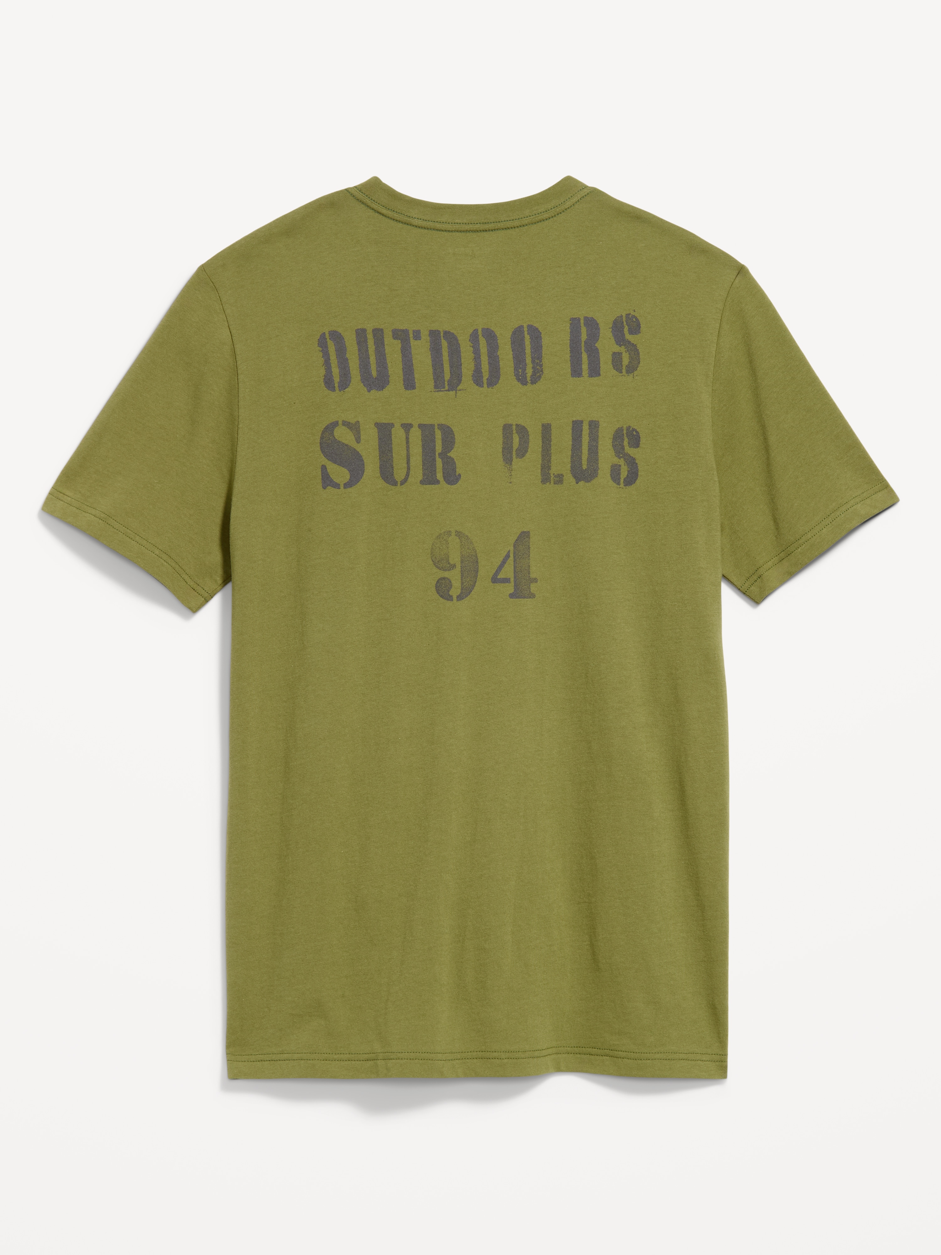 Graphic T-Shirt - Mossed Bark - 1