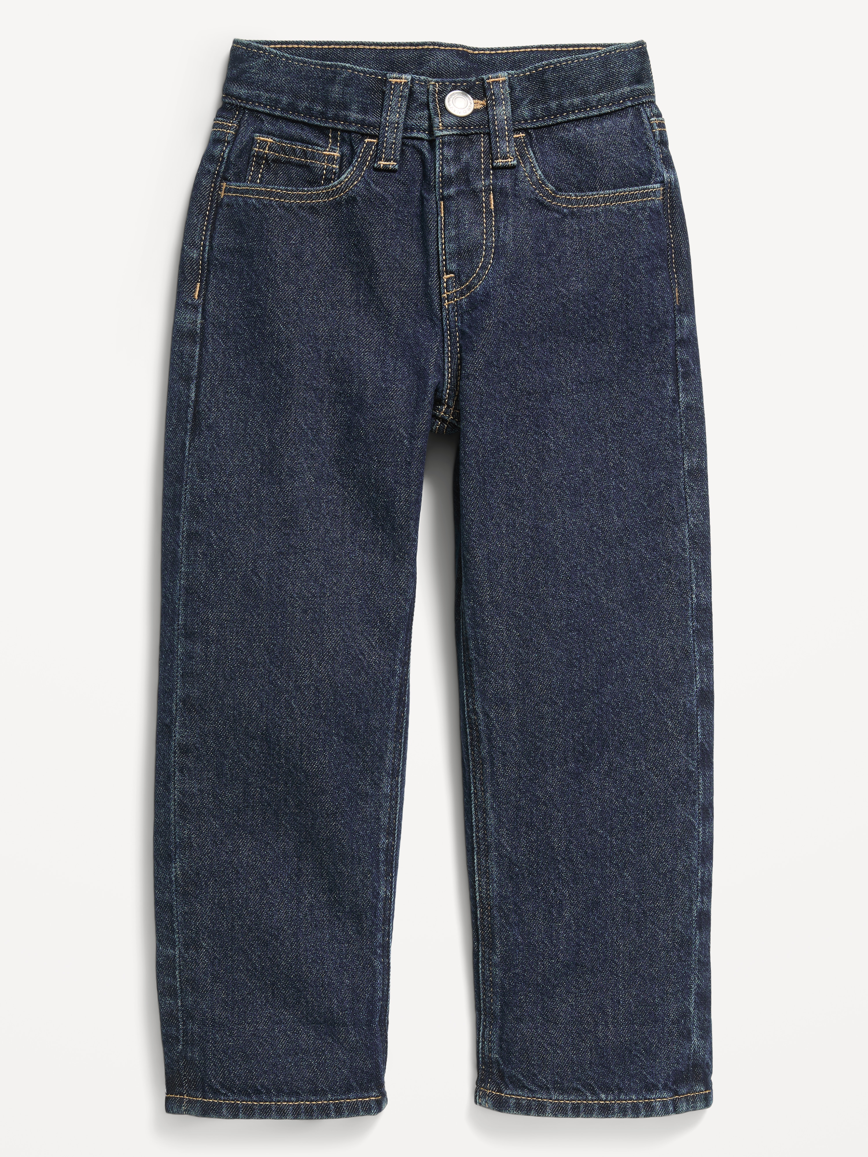 Baggy Jeans for Toddler Boys - Dark Wash - 1