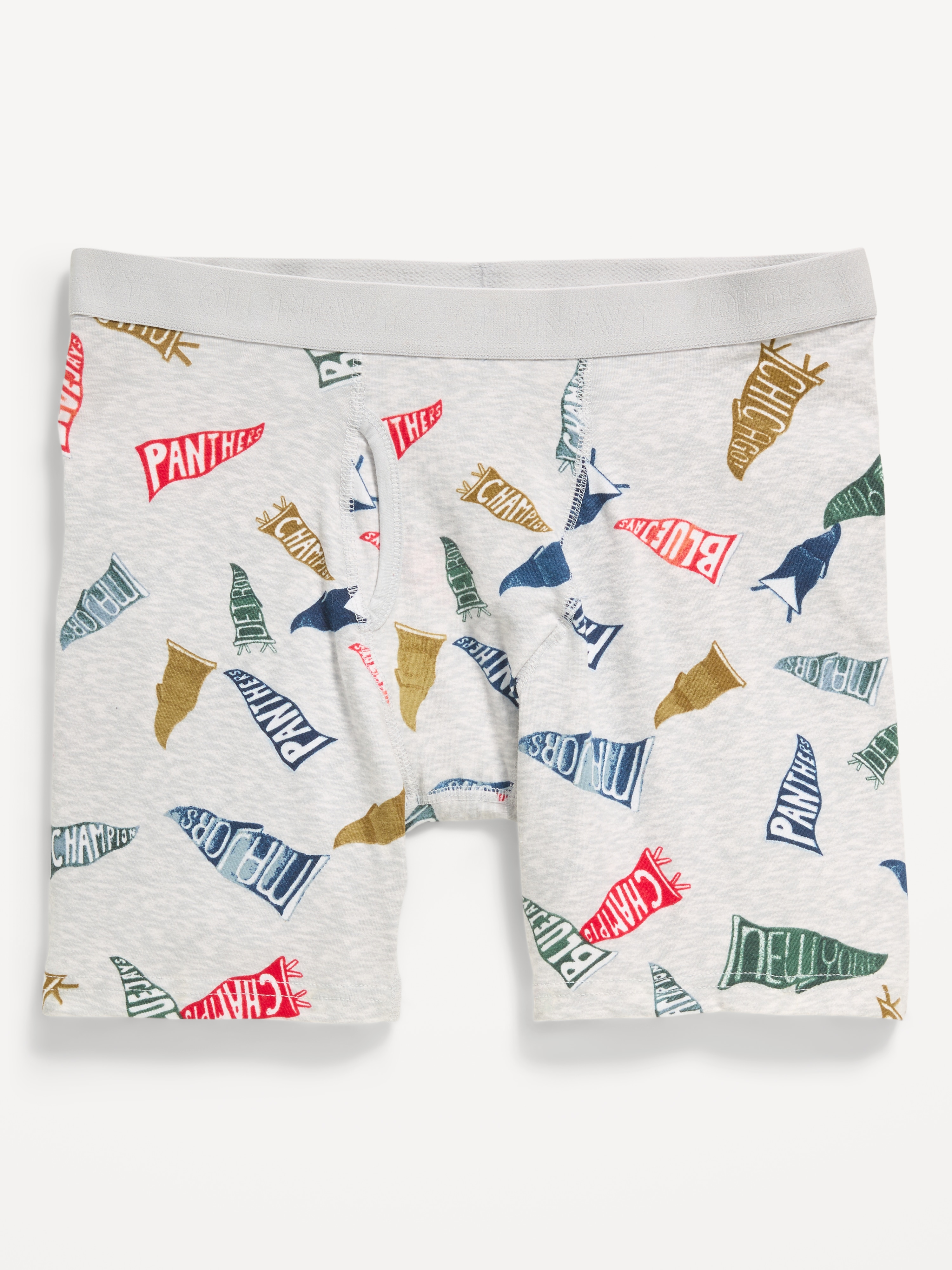 Soft-Washed Boxer Briefs -- 6.25-inch inseam - Flags - 1