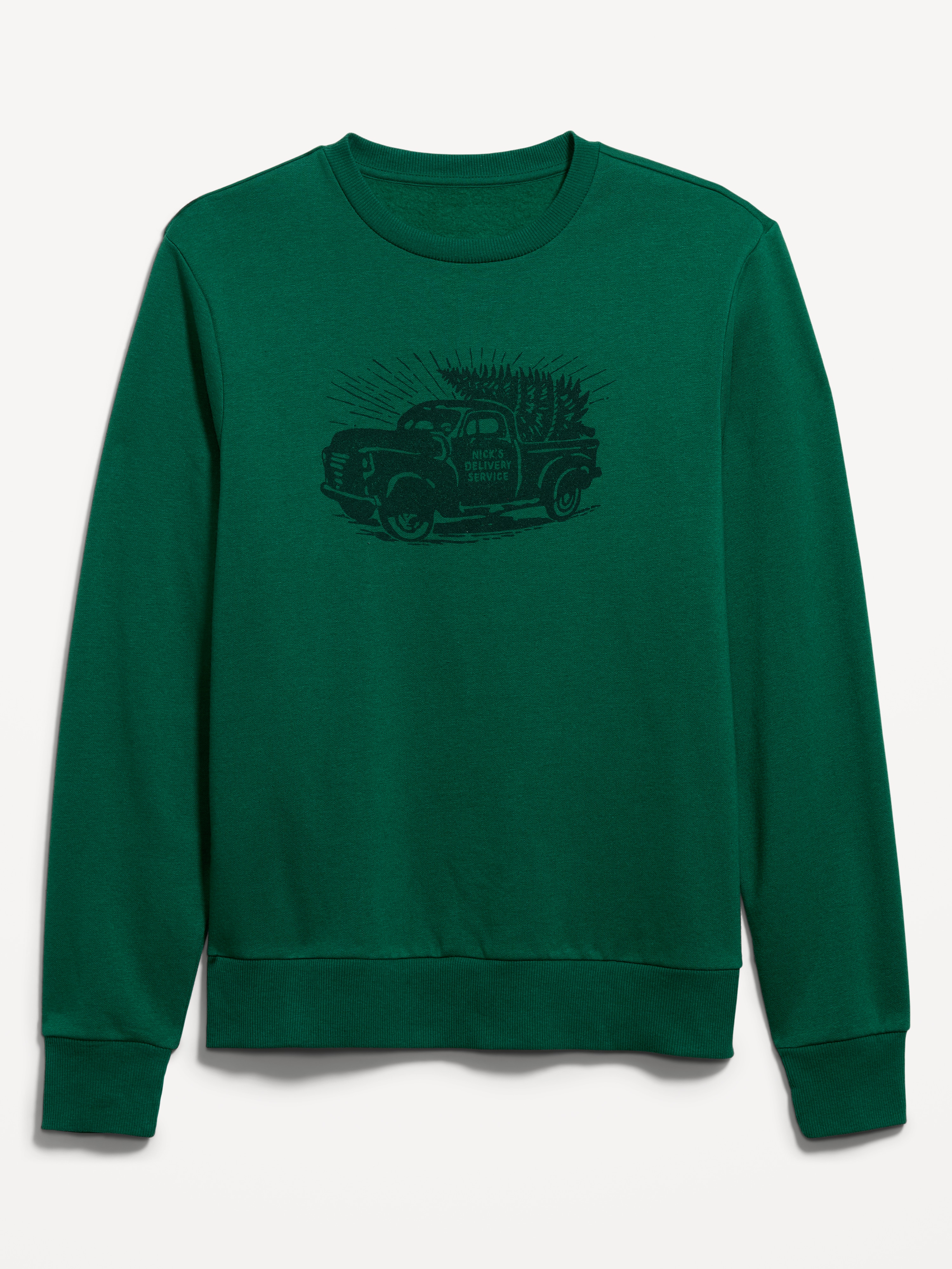 Graphic Crew-Neck Sweatshirt - Botanica - 4