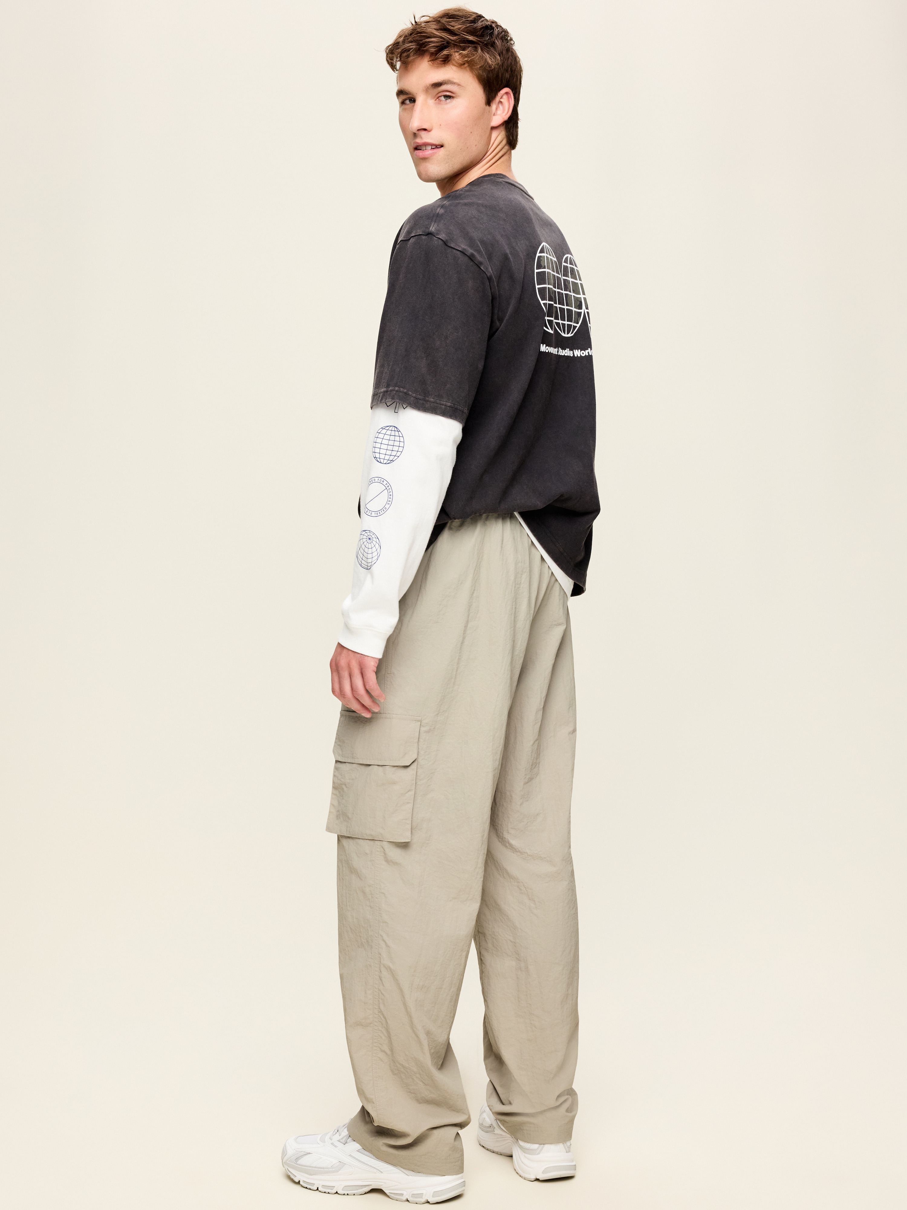 Baggy Utility Cargo Pants - Hemisphere - 5
