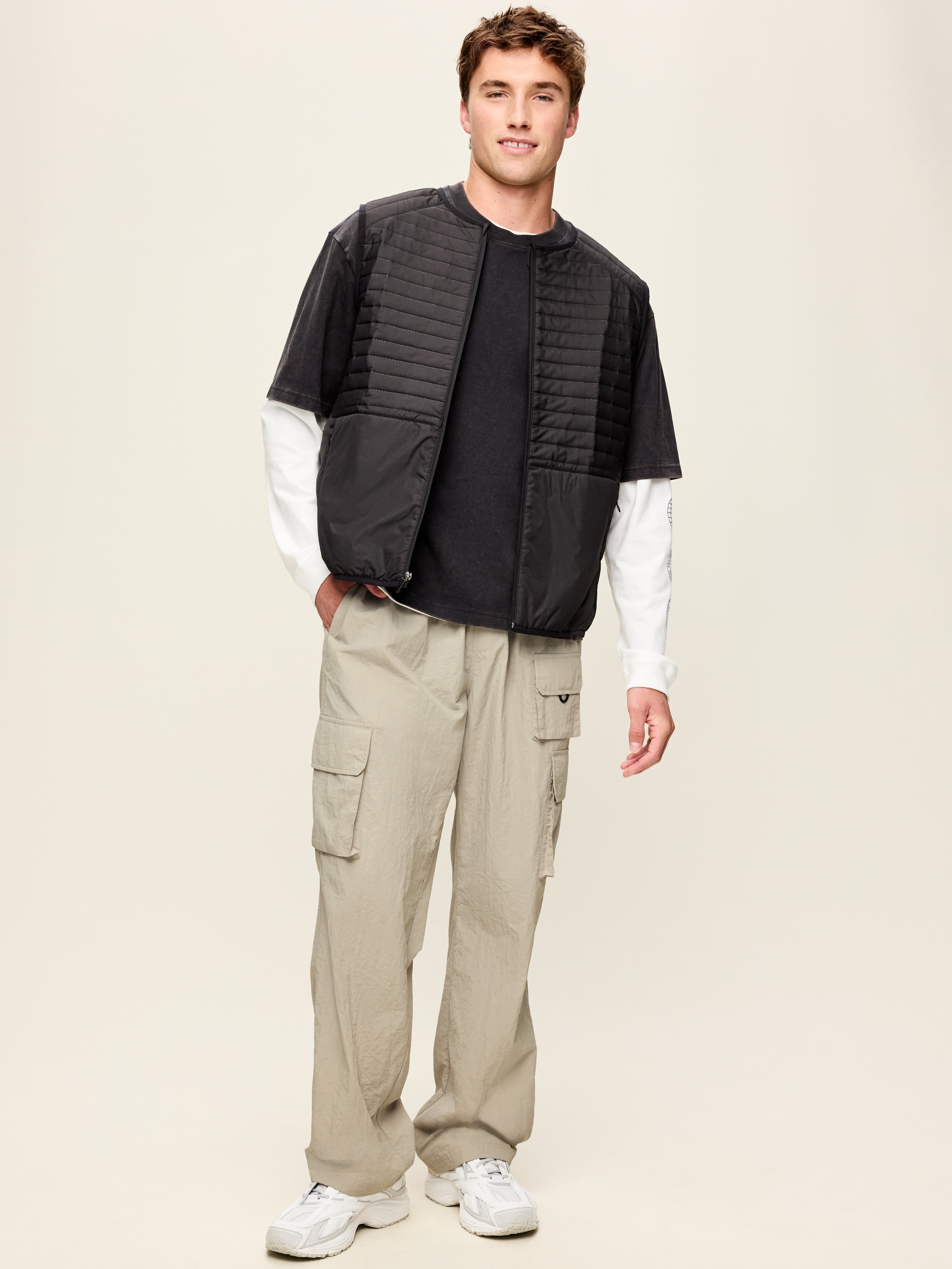Baggy Utility Cargo Pants - Hemisphere - 2