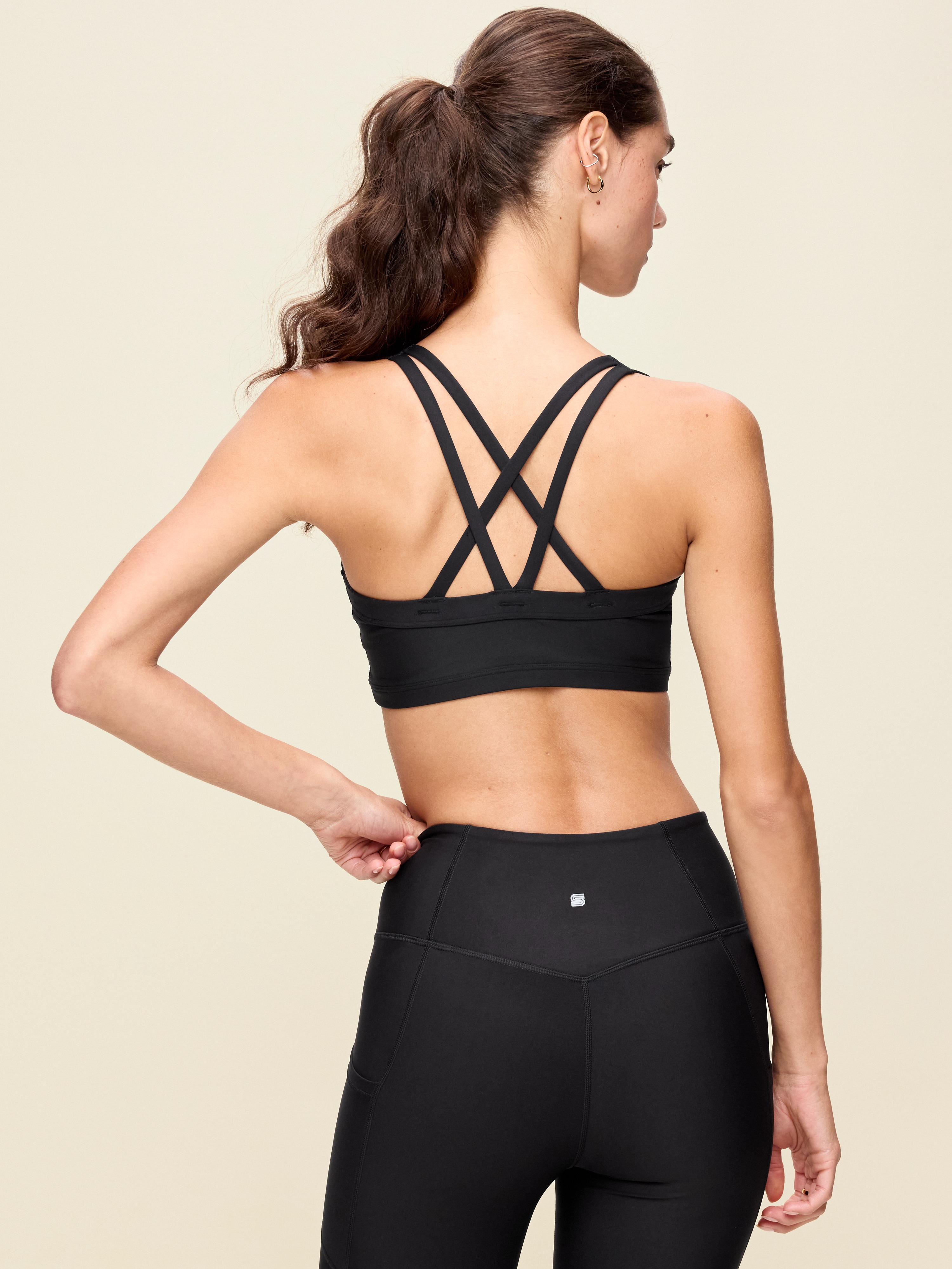 Medium Support PowerSoft Sports Bra - Black - 2
