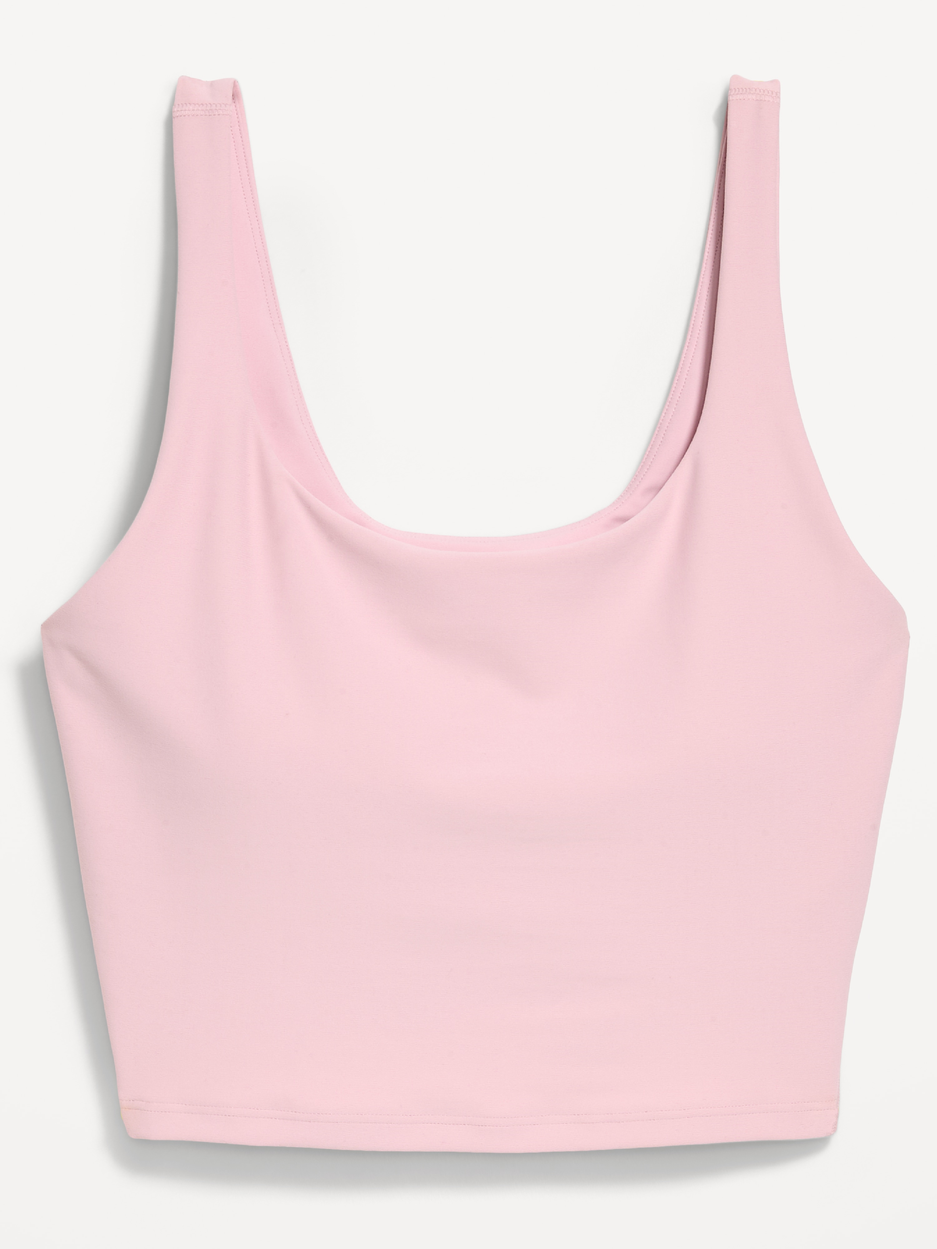 Light Support PowerSoft Longline Sports Bra - Fairytale Rose - 3