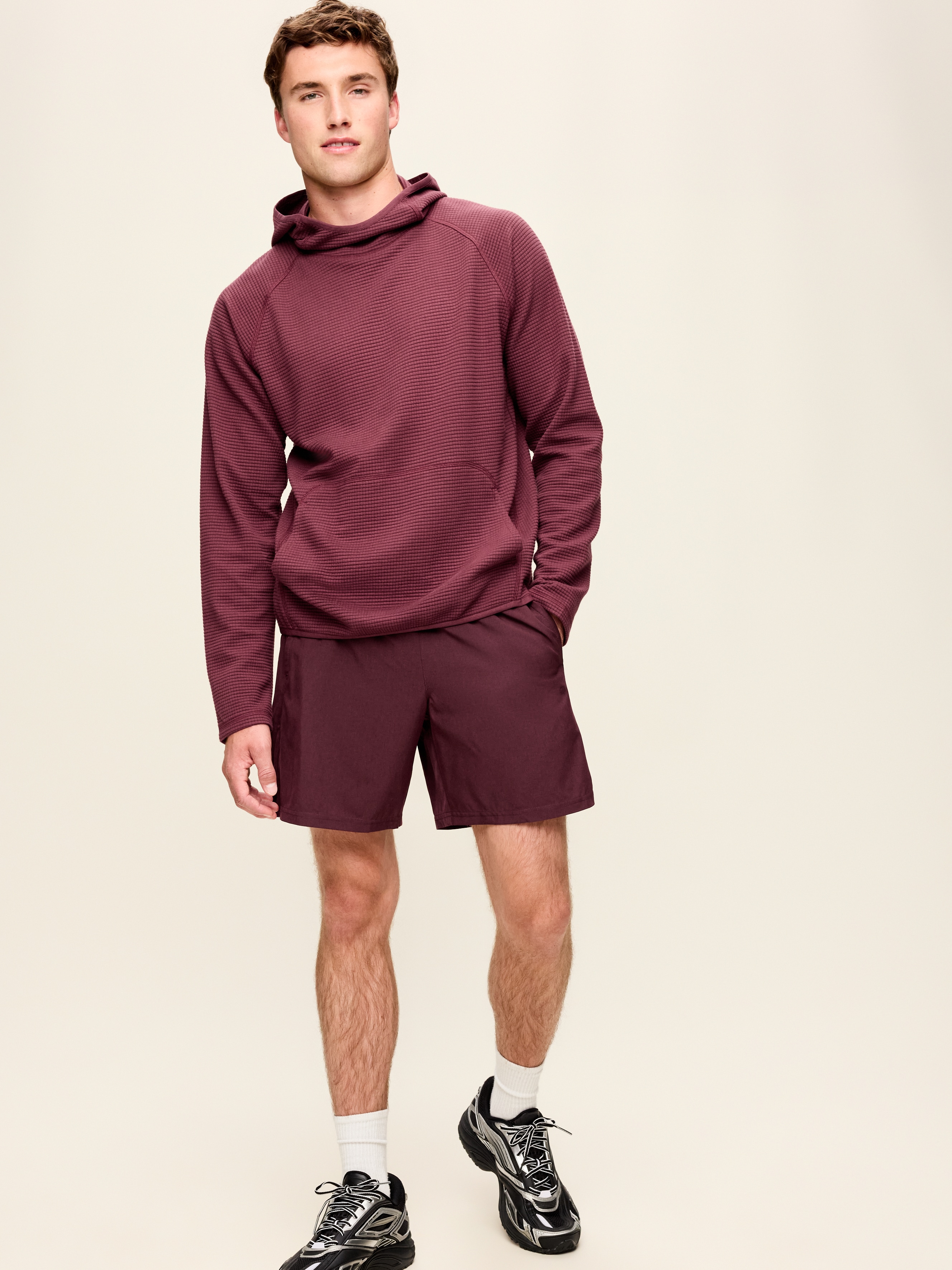 StretchTech Workout Shorts -- 7-inch inseam - Reddy Or Not - 2
