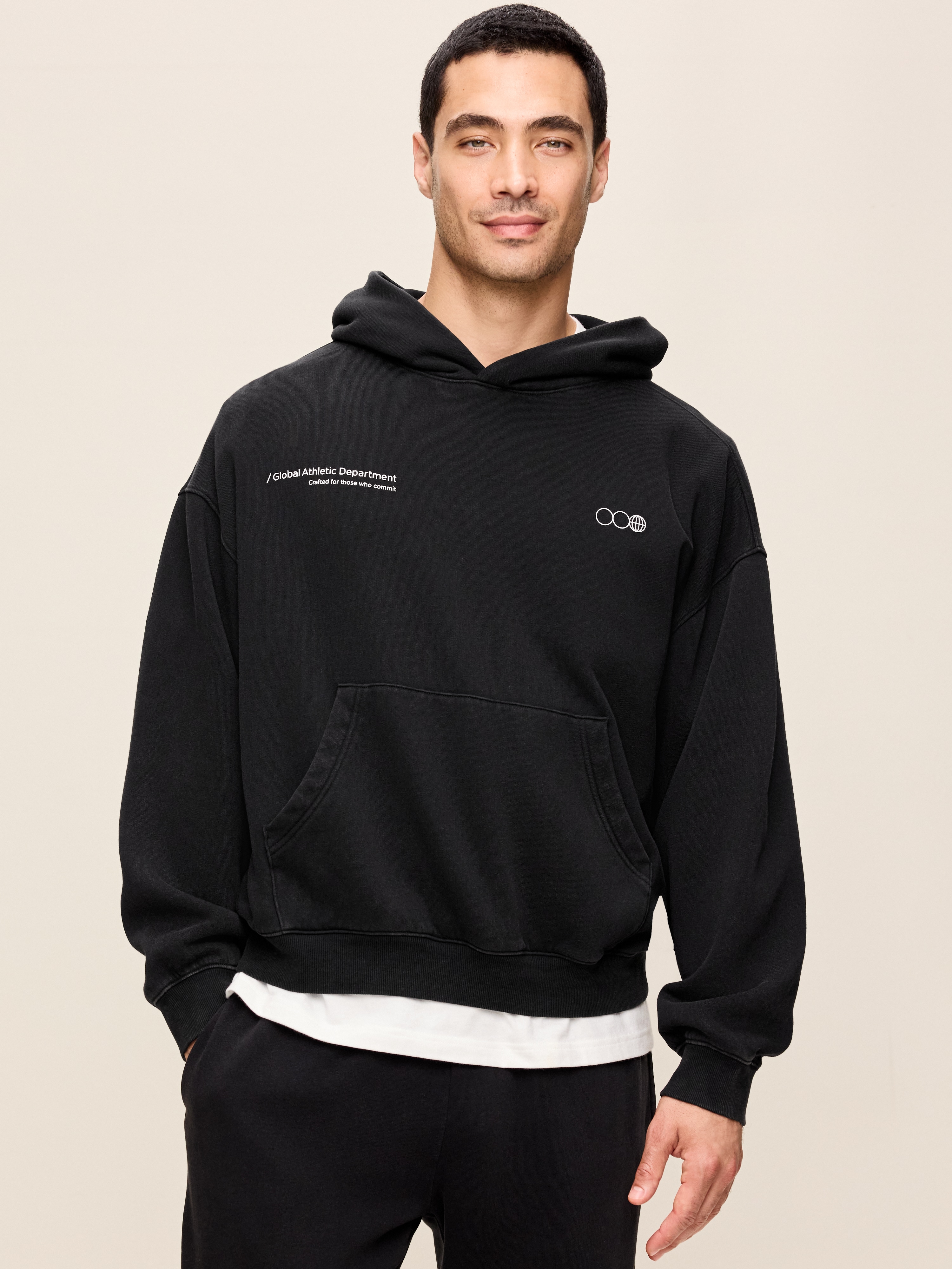 Lived-In Pro Hoodie - Black Jack - 1