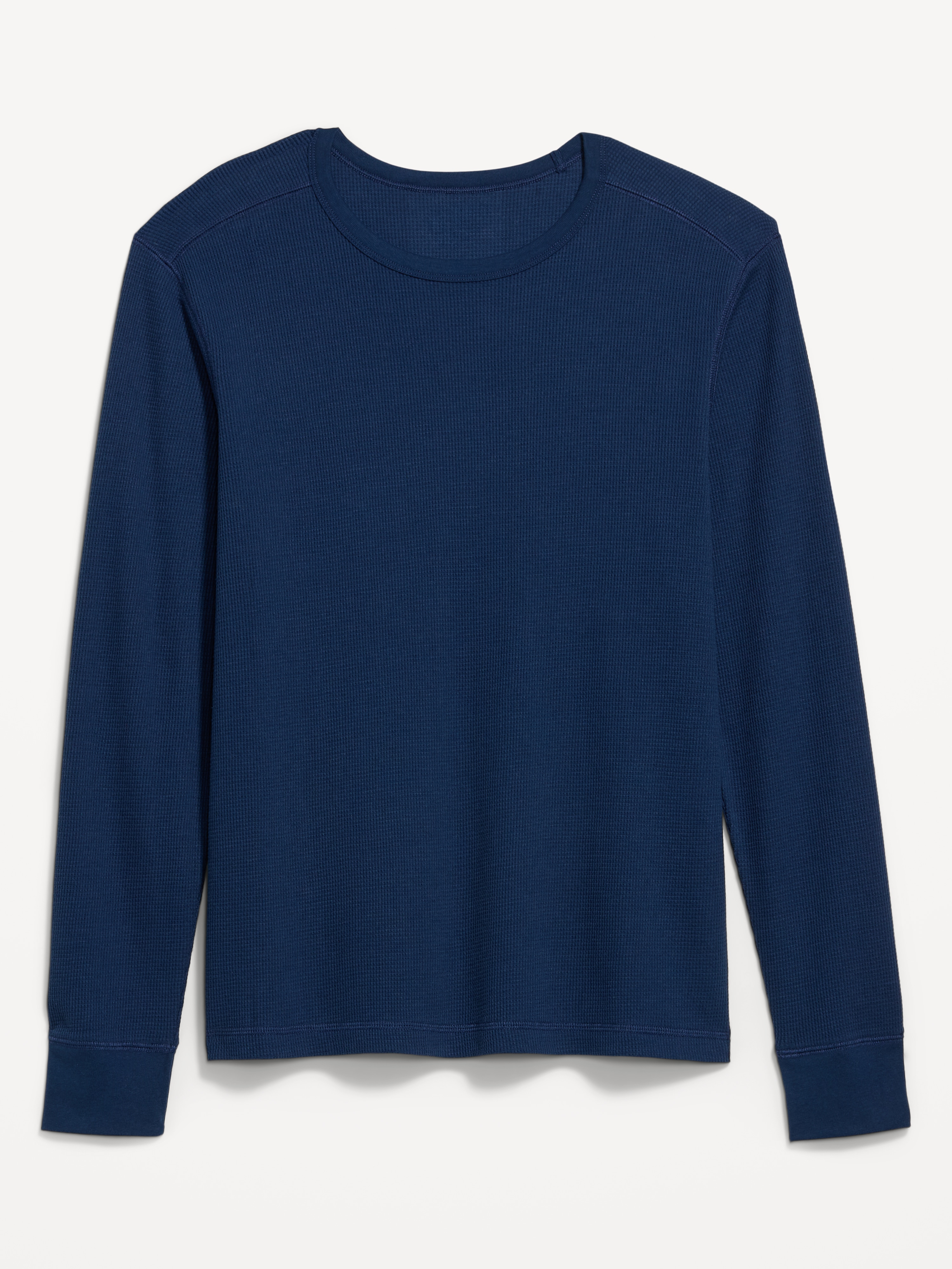 Crew-Neck Waffle T-Shirt - Night Life - 3