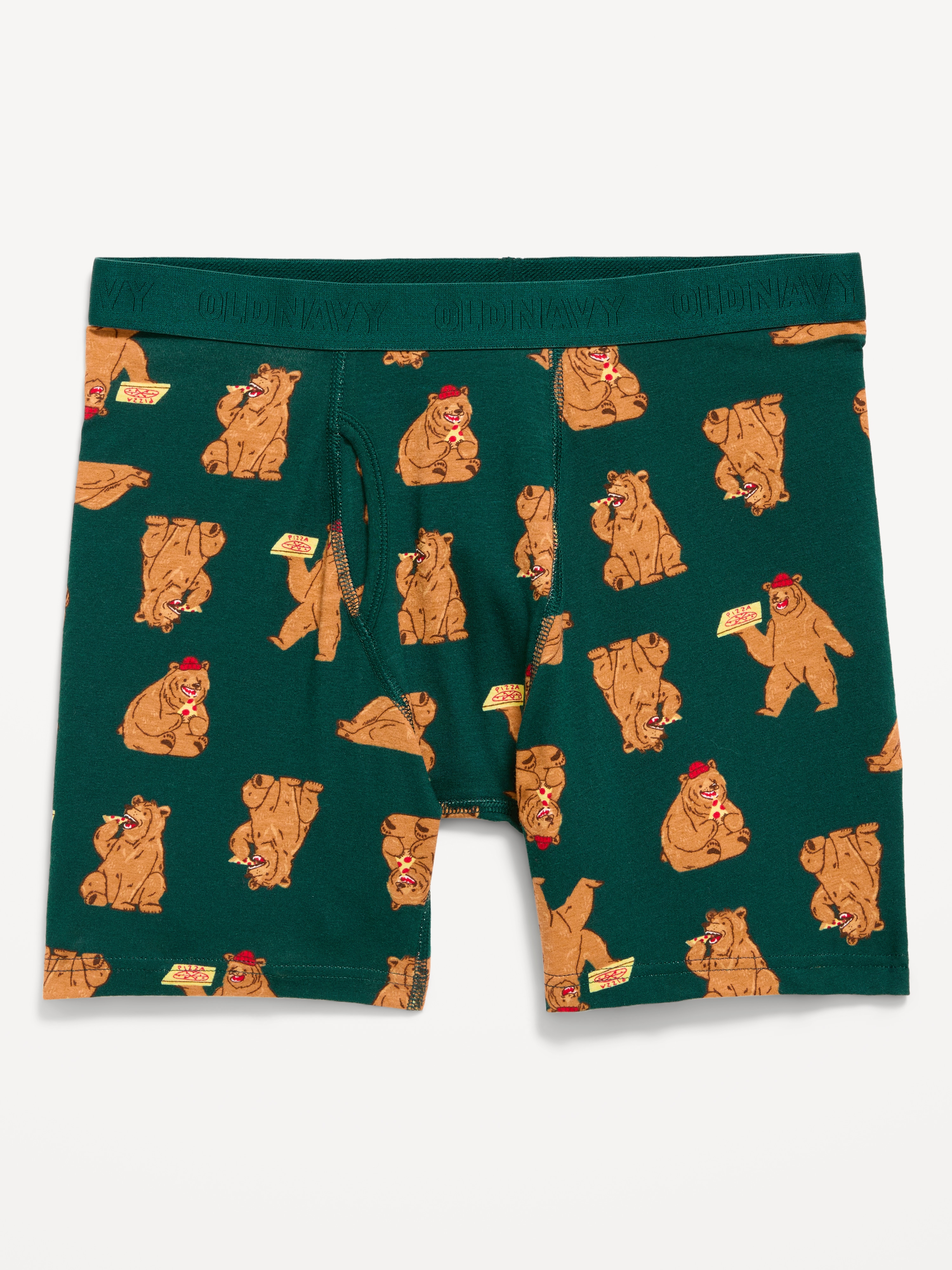 Soft-Washed Boxer Briefs -- 6.25-inch inseam - Brown Bear - 1