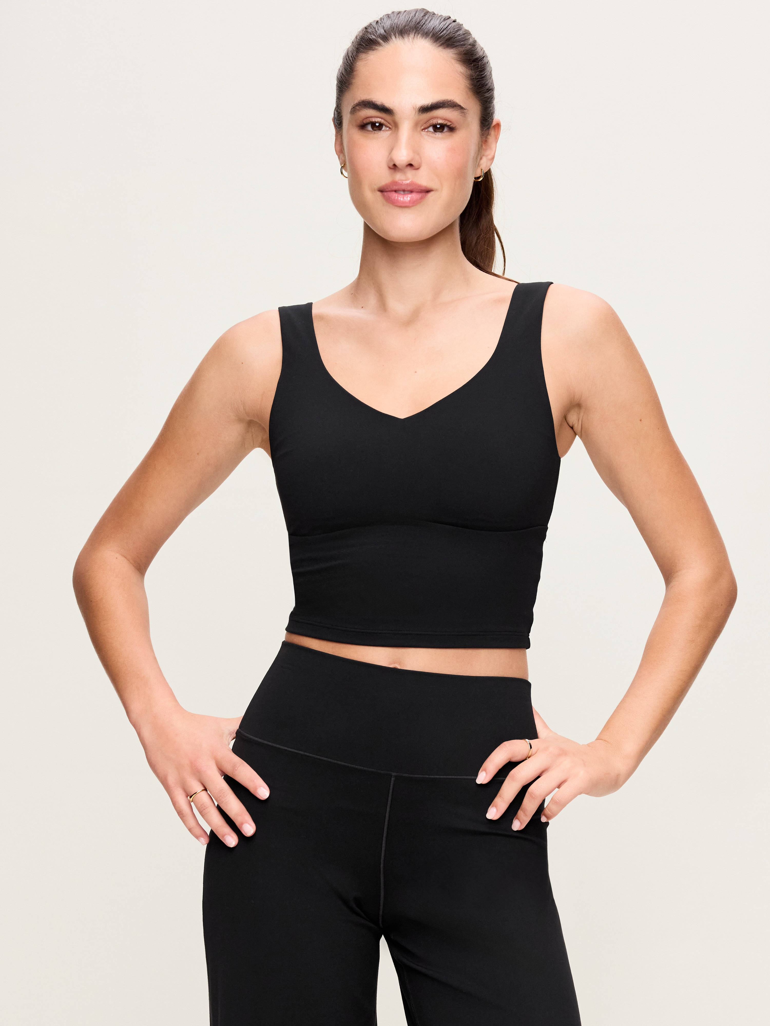 StudioSmooth Longline Top - Black Jack - 1
