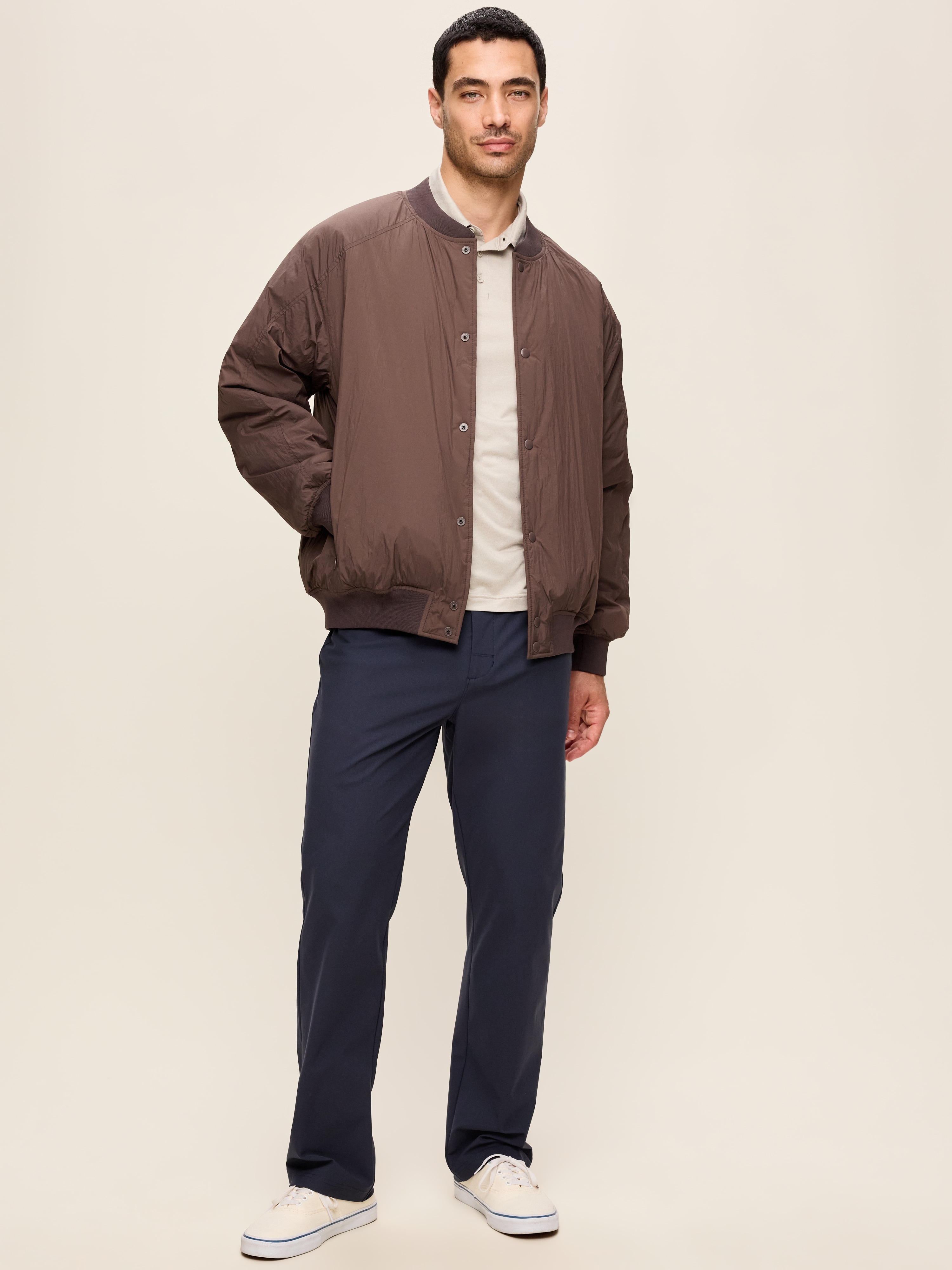 Straight Tech Hybrid Pants - Classic Navy - 2