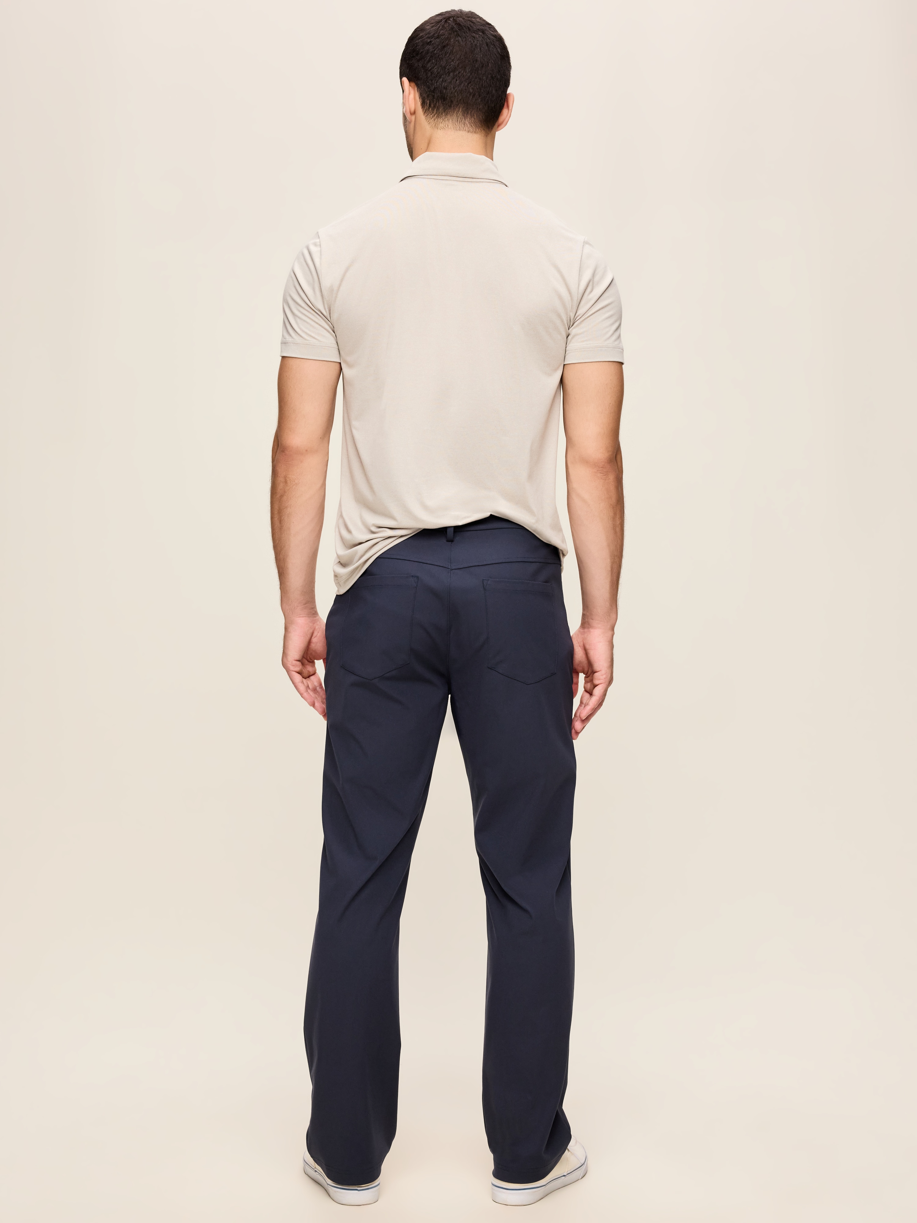 Straight Tech Hybrid Pants - Classic Navy - 4
