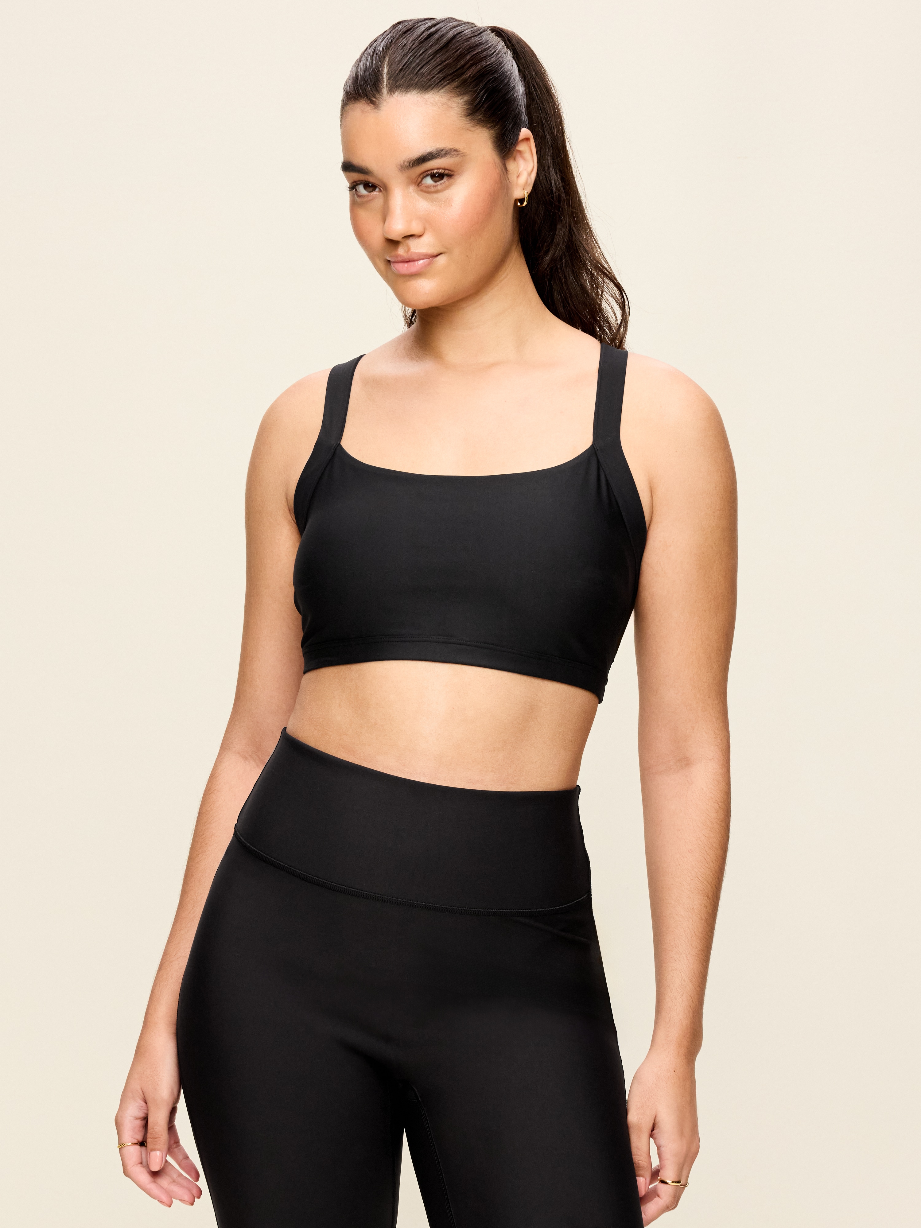 Medium Support PowerSoft Sports Bra - Black - 3