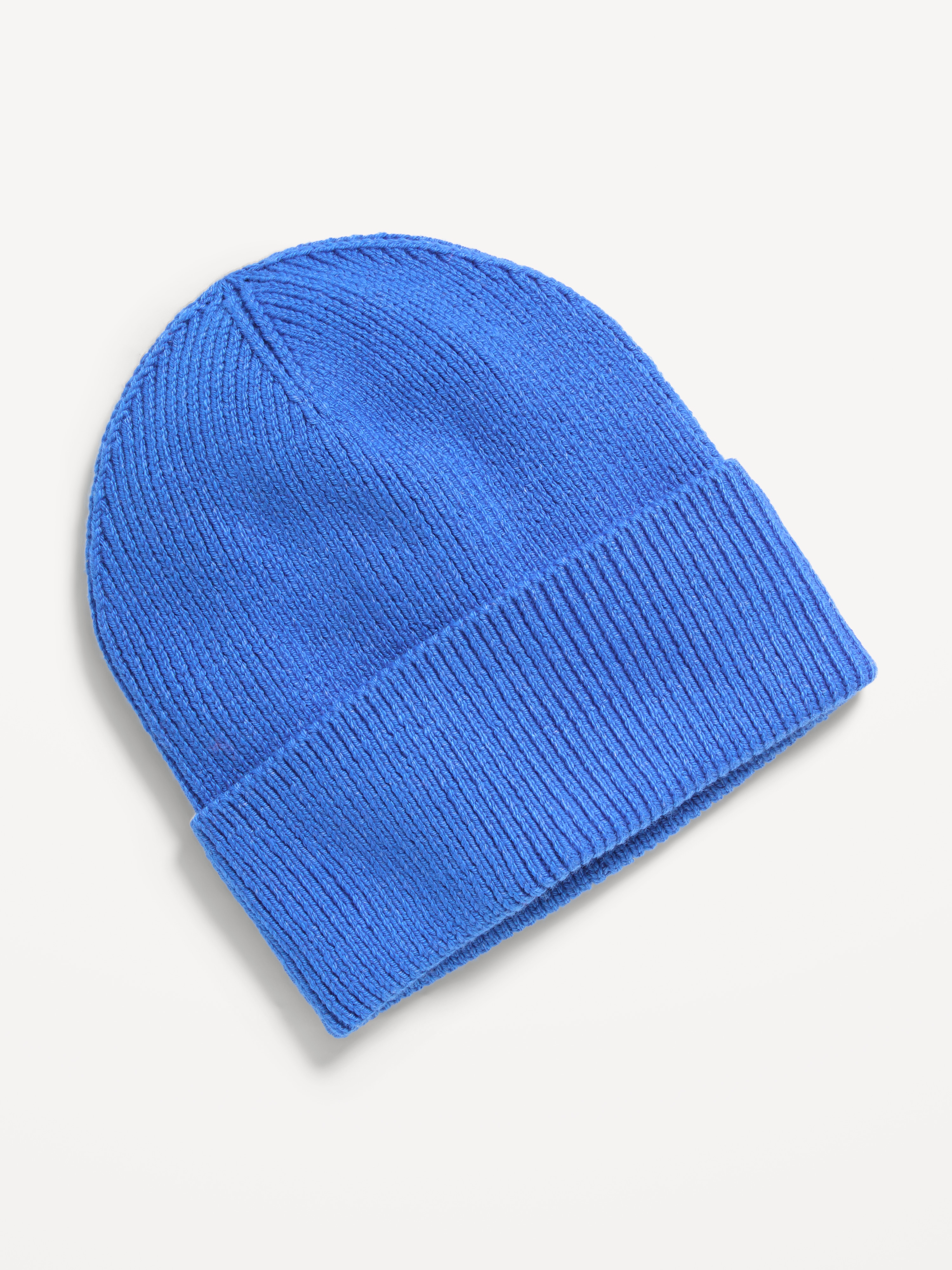 Ribbed Beanie for Men - Ultra Cyan - 1
