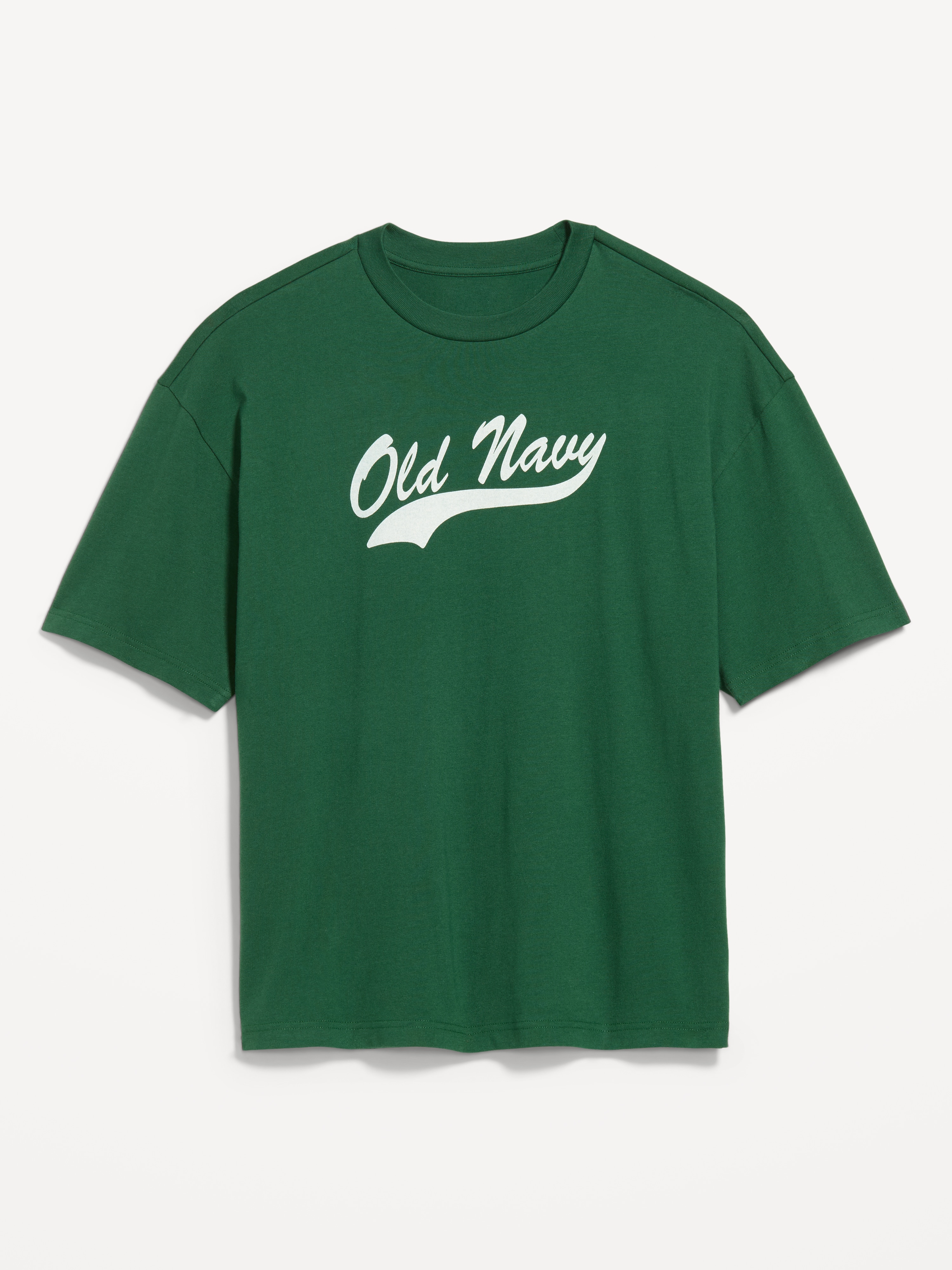 Heavyweight Logo Graphic T-Shirt - Field Of Greens - 3