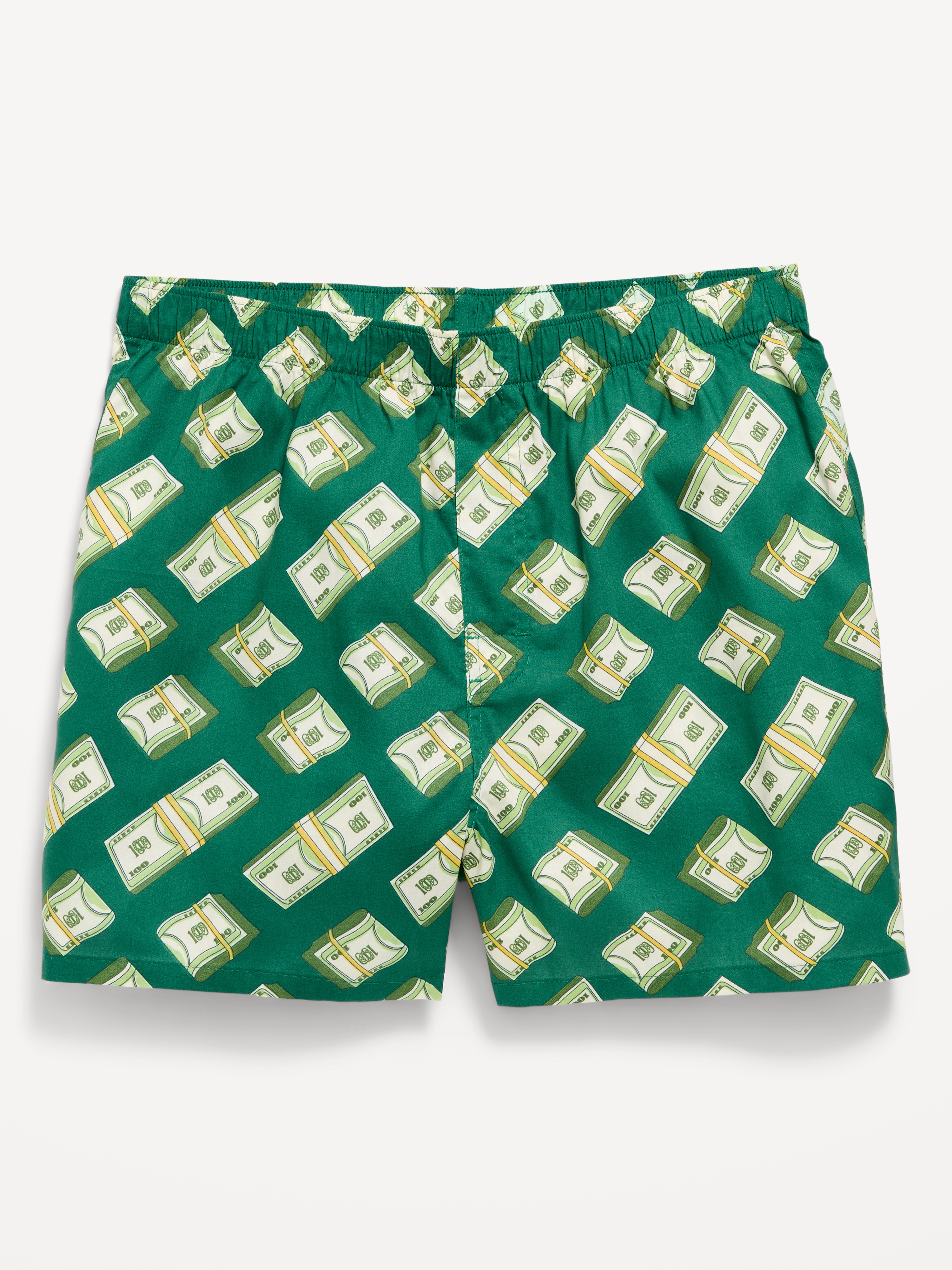 Soft-Washed Boxer Shorts -- 3.75-inch - Mind On My Money - 1
