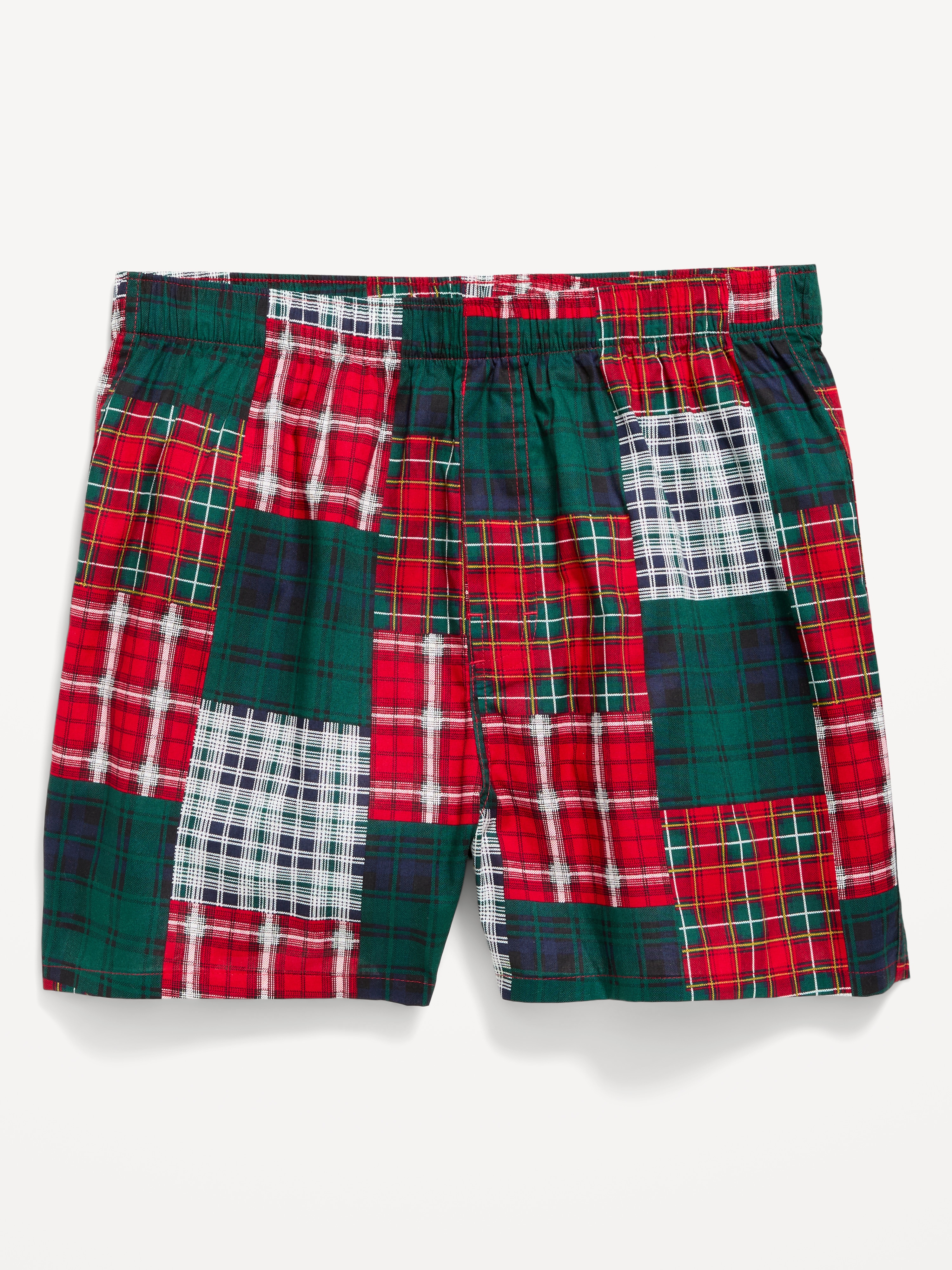 Soft-Washed Boxer Shorts -- 3.75-inch - Patchwork - 1