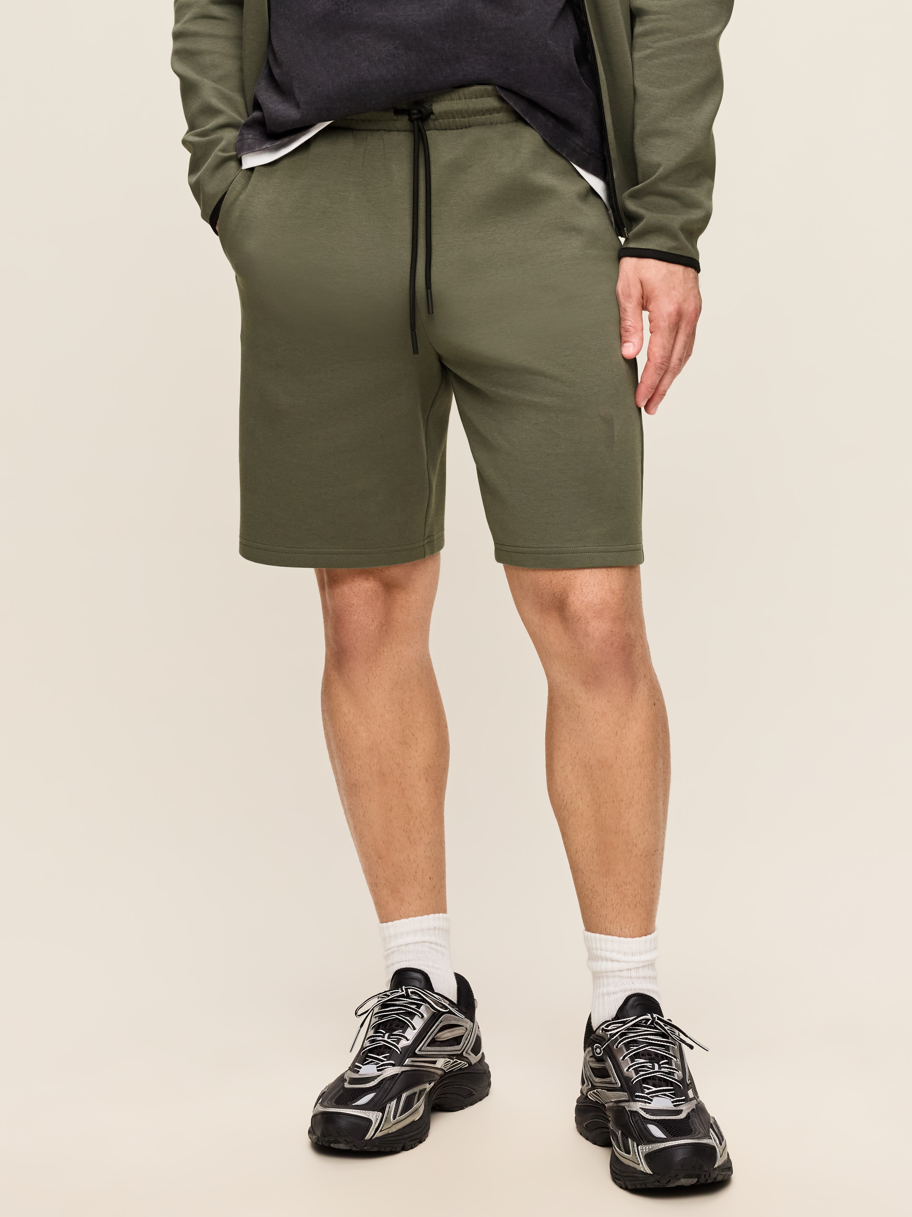 Dynamic Fleece 4.0 Shorts -- 8-inch inseam - LODEN - 1