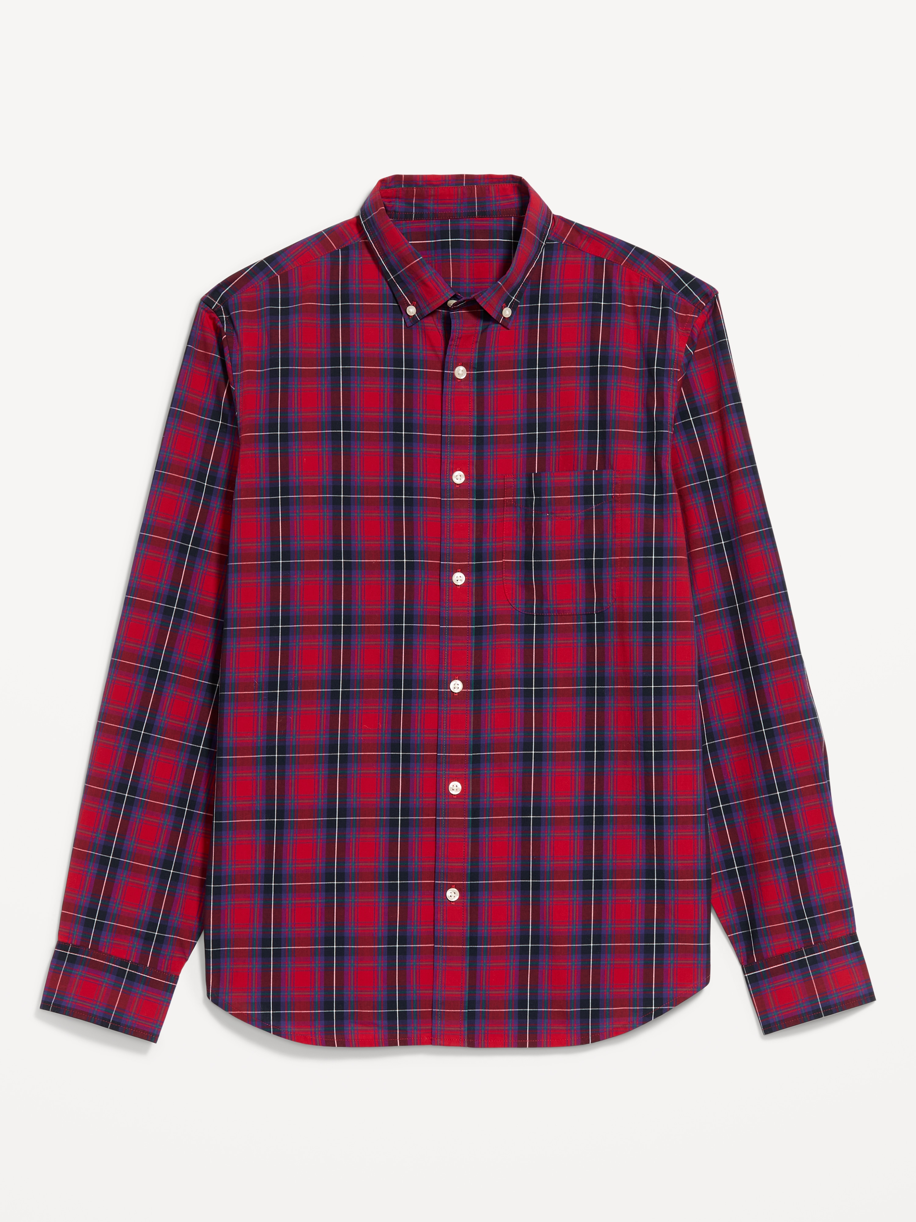 Classic Fit Everyday Oxford Shirt - Robbie Red - 4