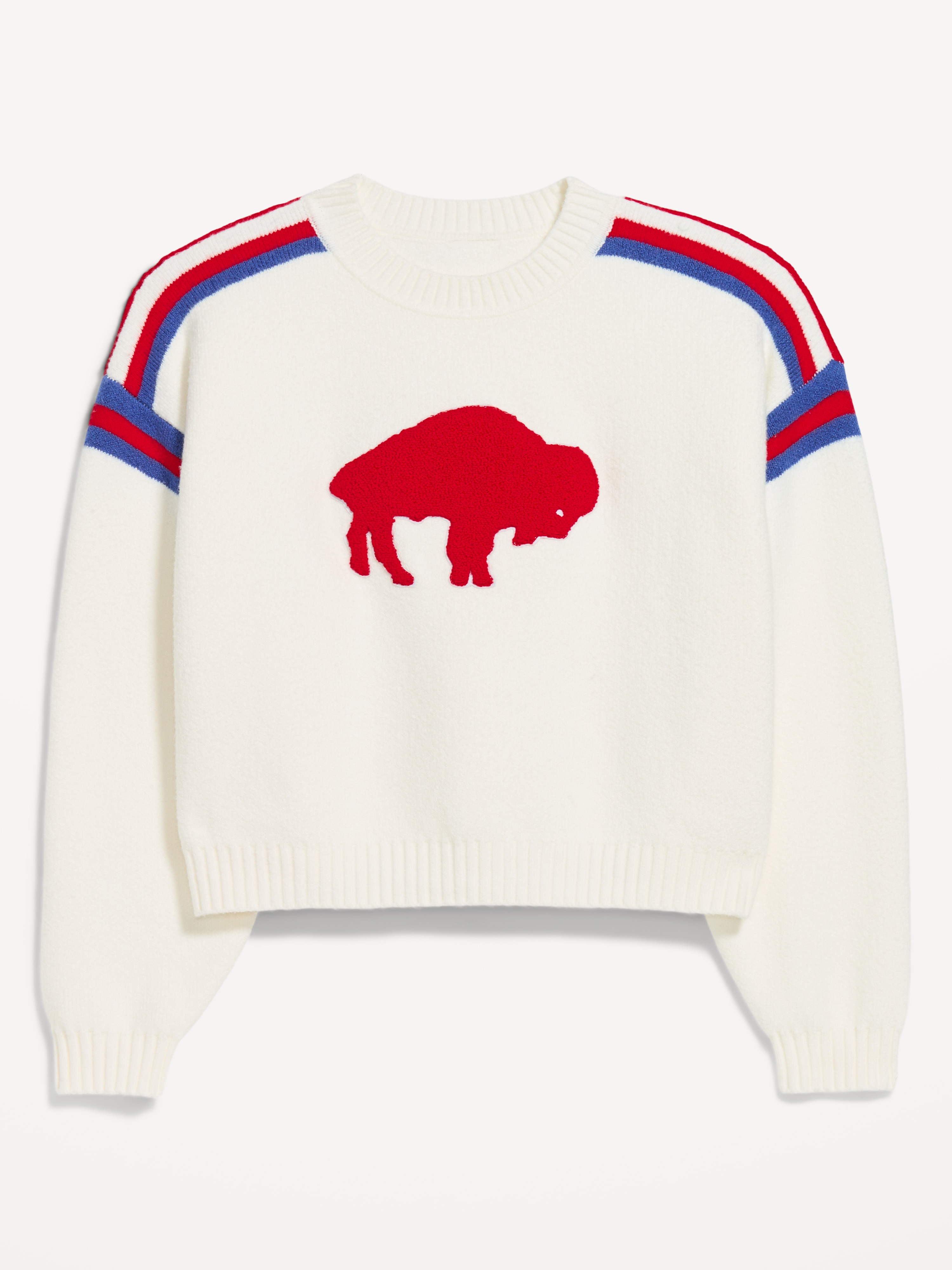Buffalo Bills Cropped Sweater for Women - Buffalo Bills - 4