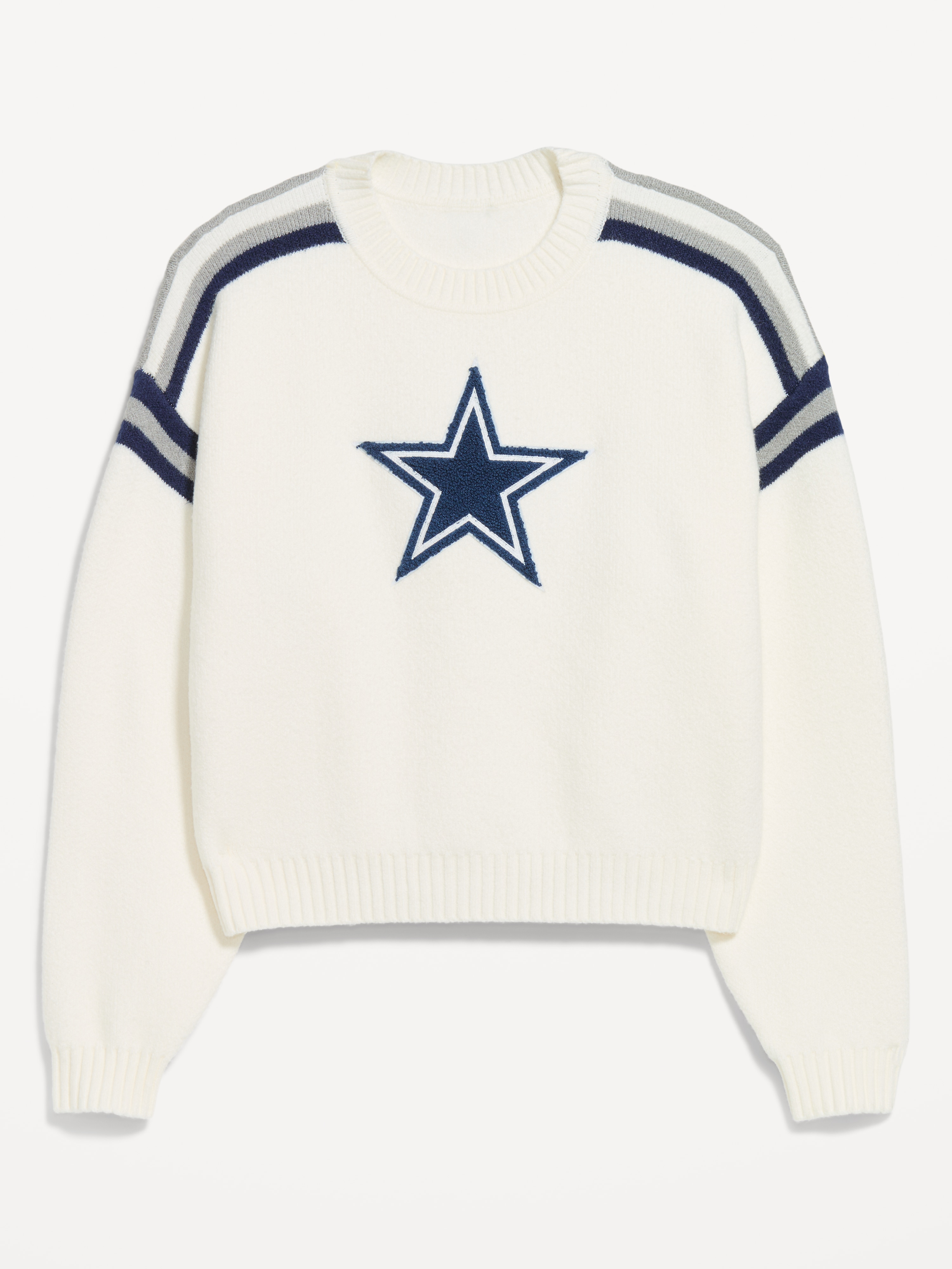 Buffalo Bills Cropped Sweater for Women - Dallas Cowboys - 4