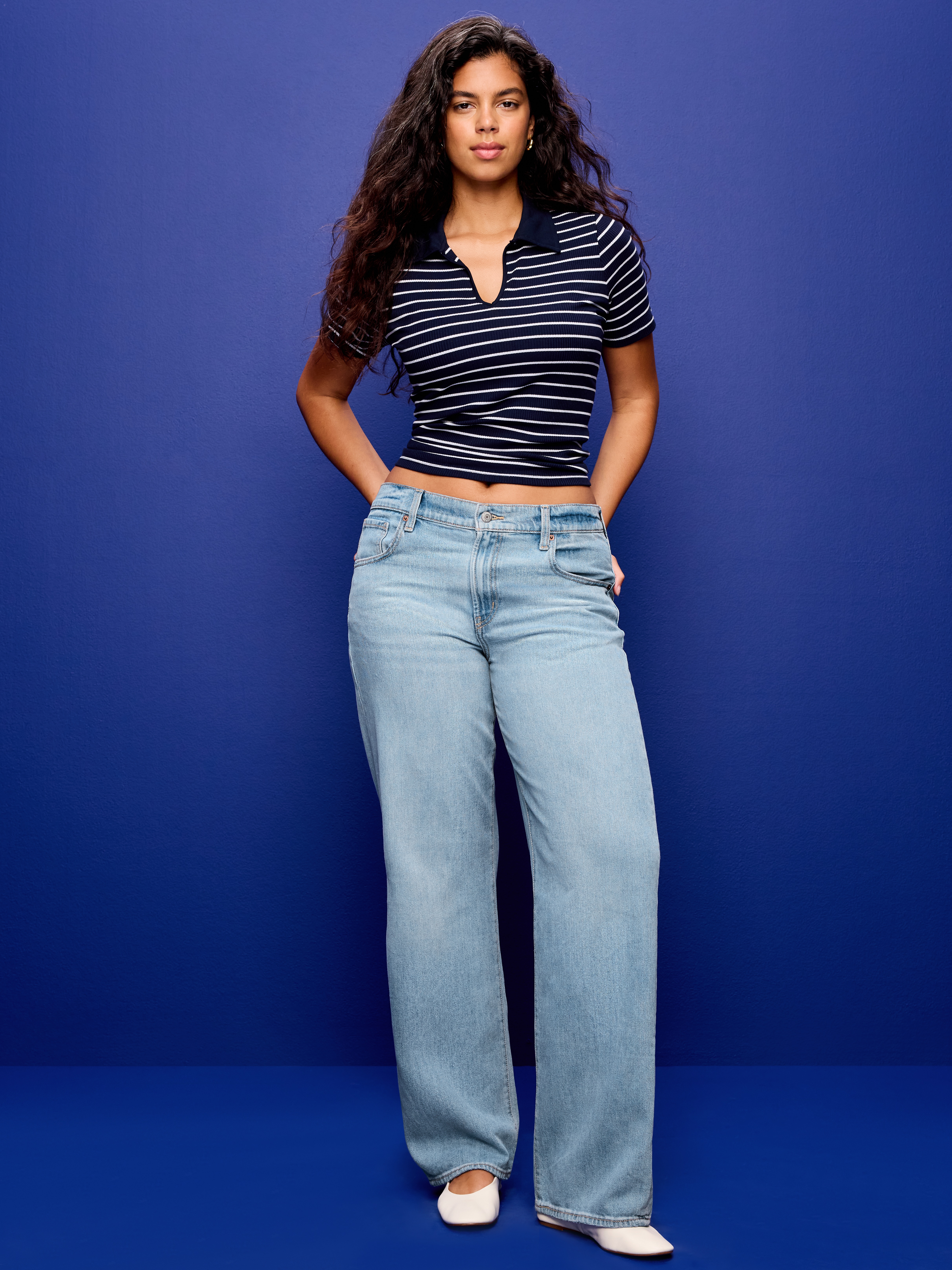 Low-Rise Loose Jeans - Miami - 5