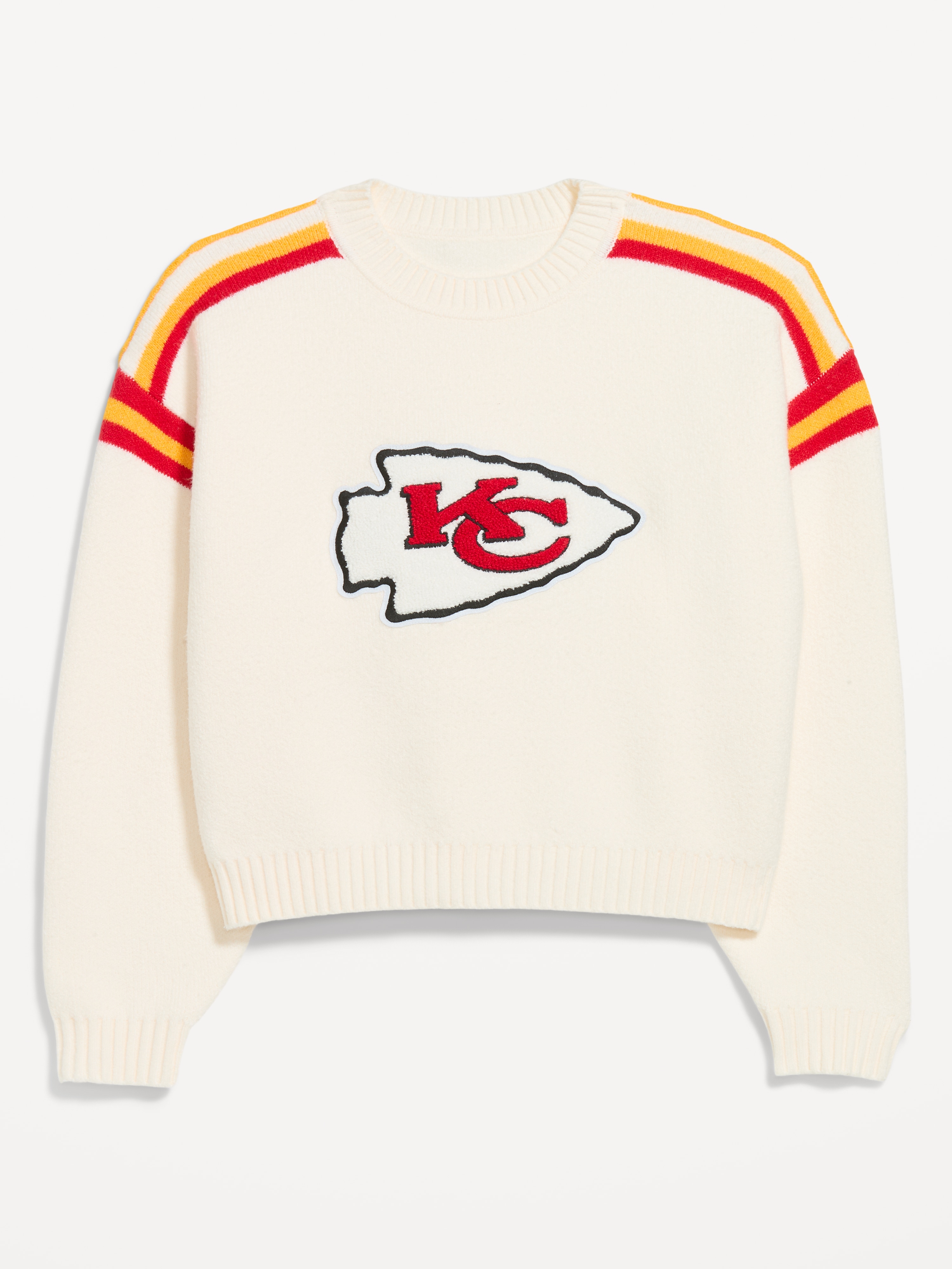 Buffalo Bills Cropped Sweater for Women - Kansas City Chiefs - 4