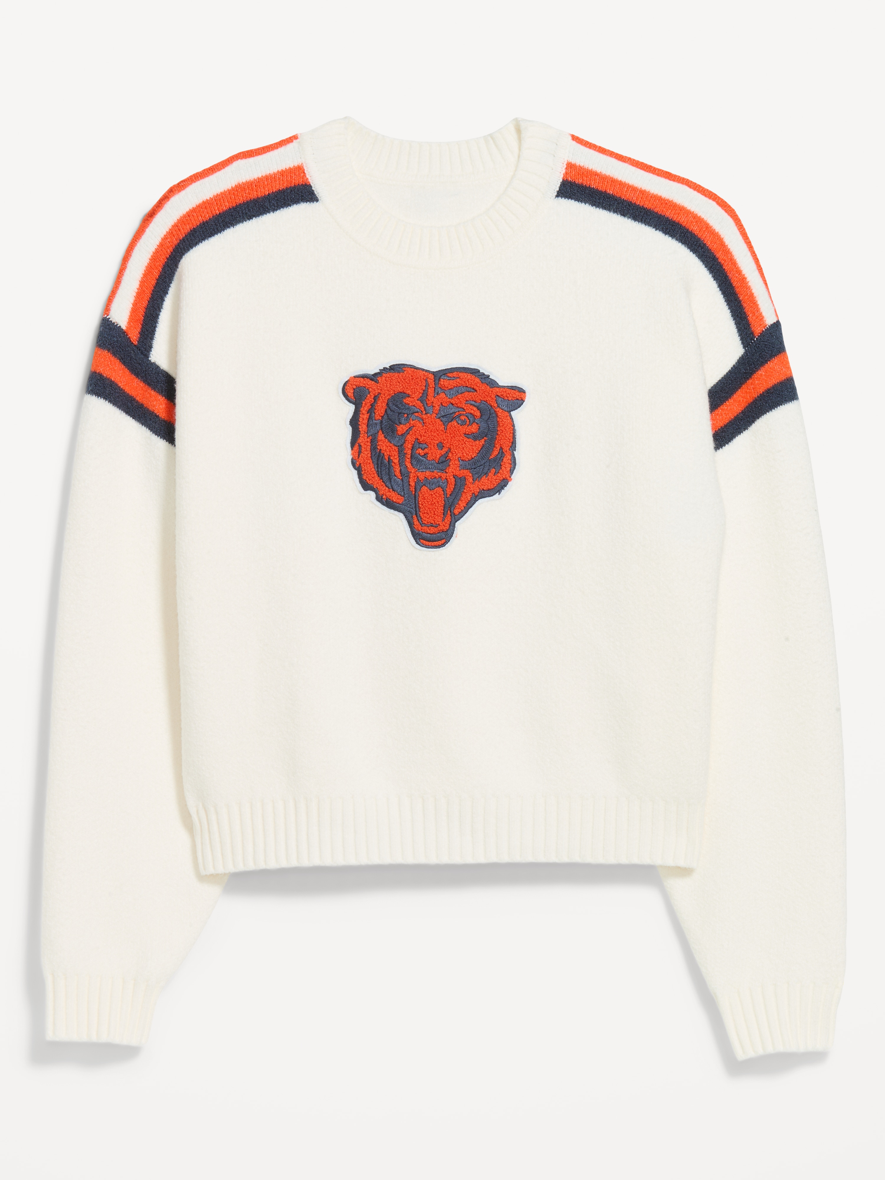Buffalo Bills Cropped Sweater for Women - Chicago Bears - 4
