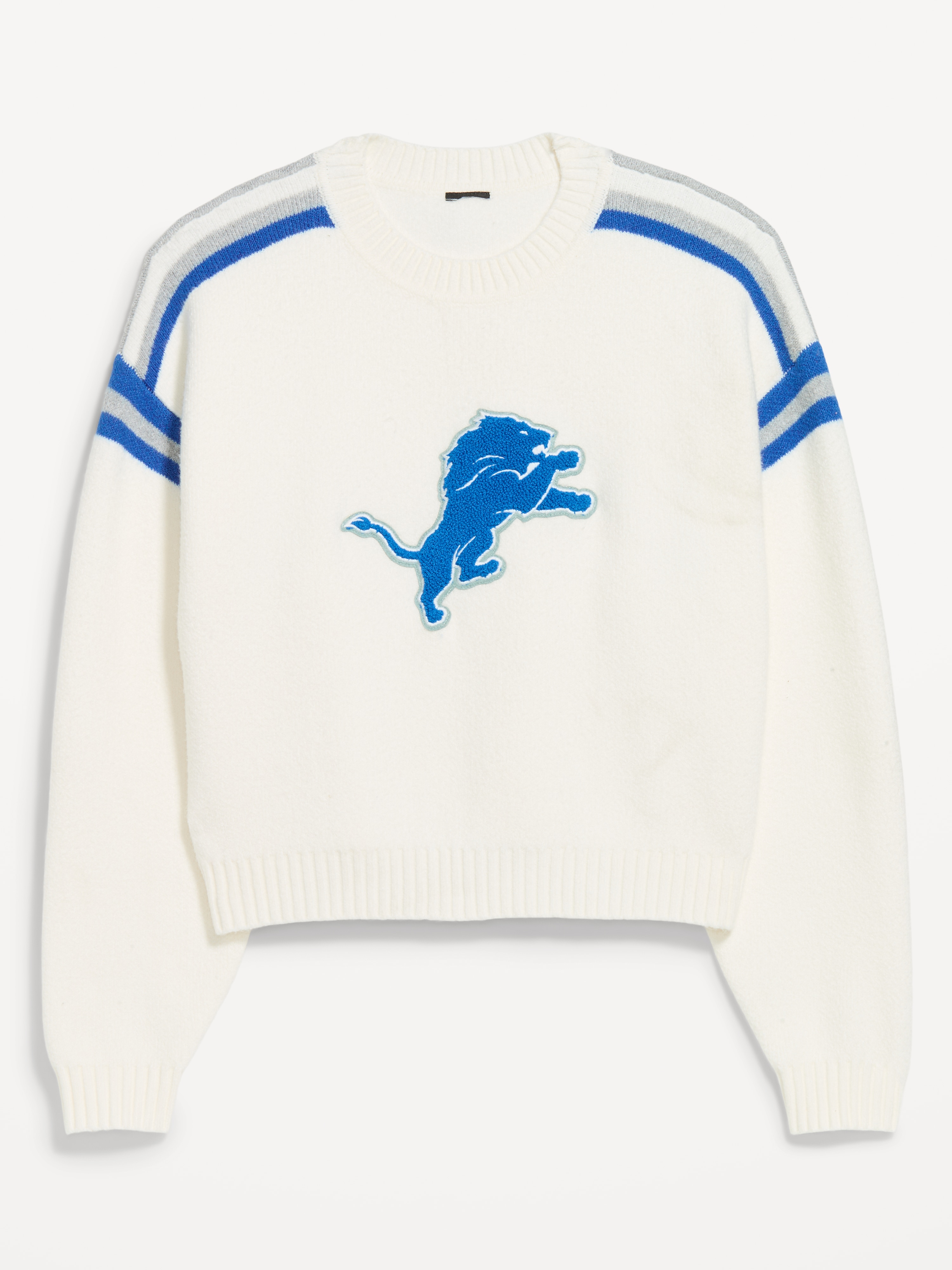 Buffalo Bills Cropped Sweater for Women - Detroit Lions - 4