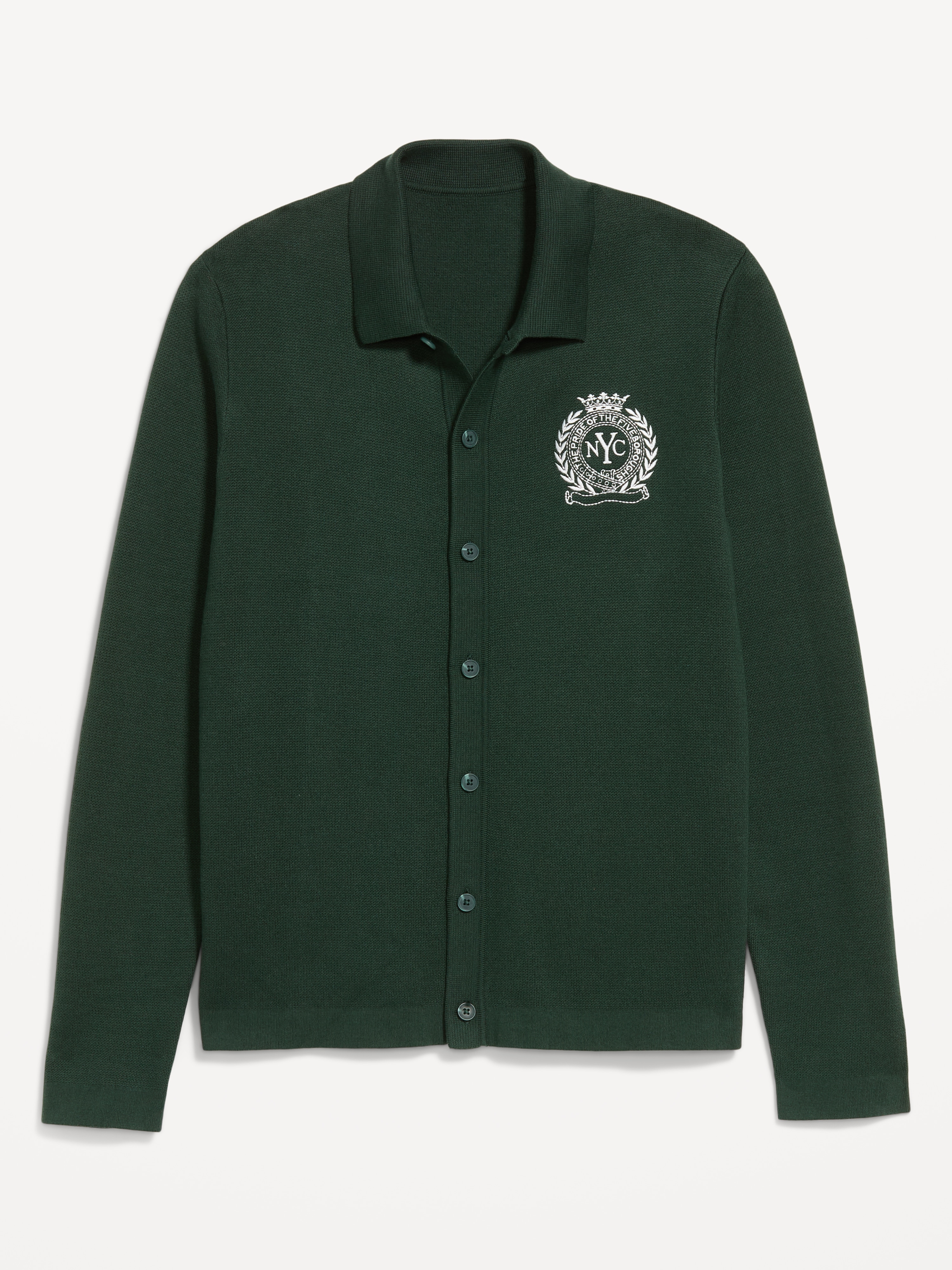 Long-Sleeve Sweater Shirt - Forest Canopy - 3