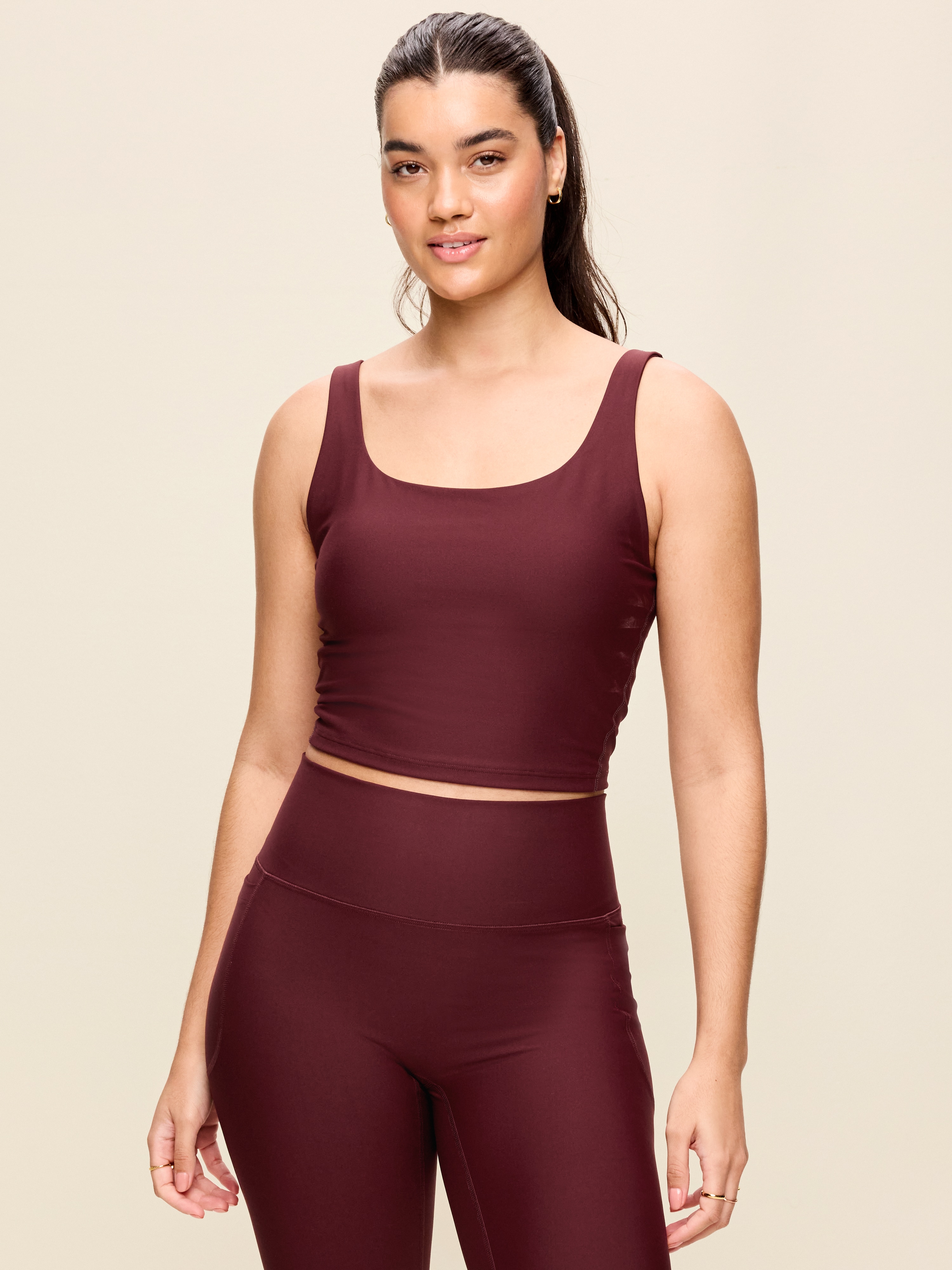 Light Support PowerSoft Longline Sports Bra - Grand Canyon - 4