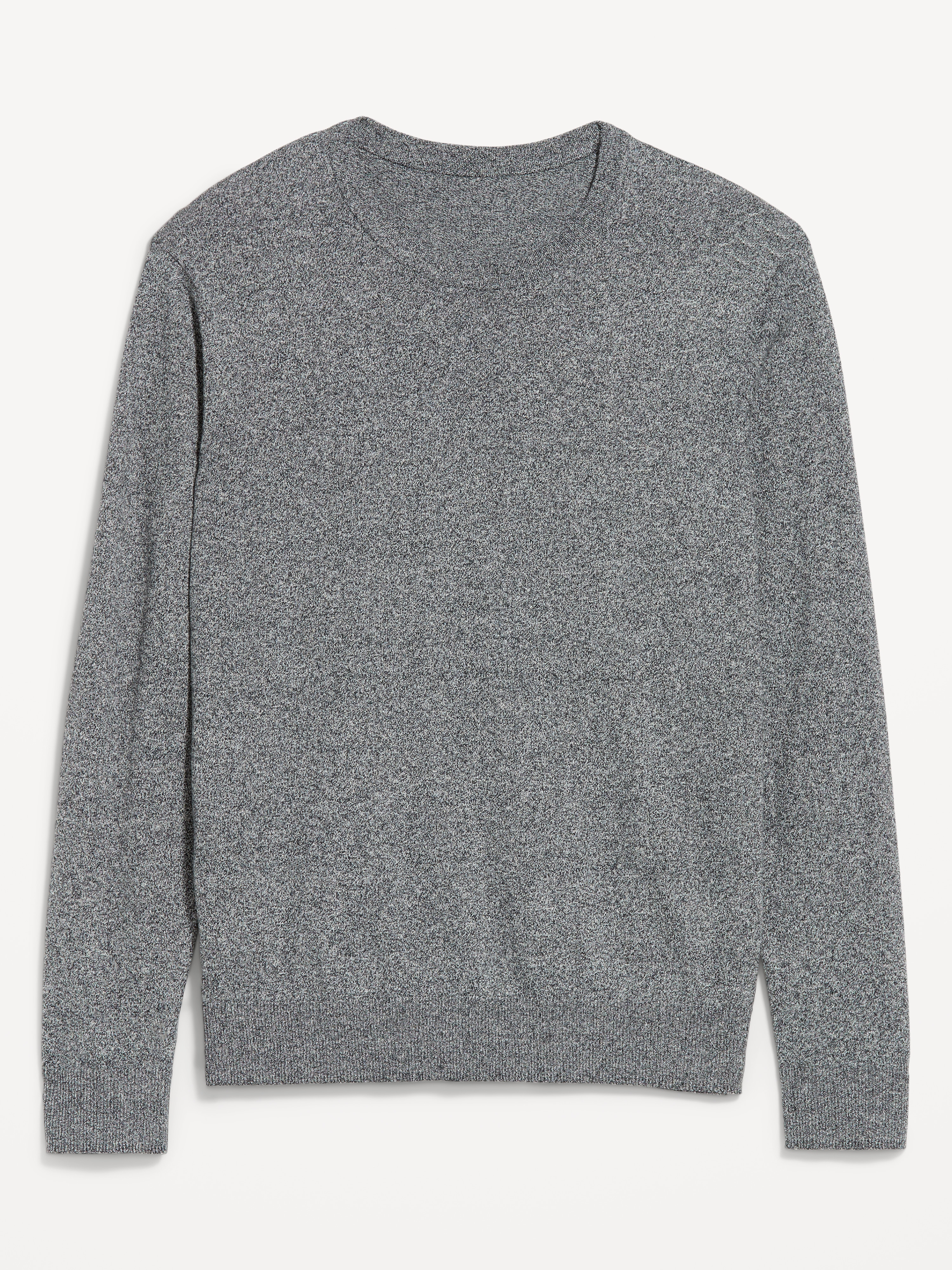 Essential Crew-Neck Sweater - Charcoal Heather - 3
