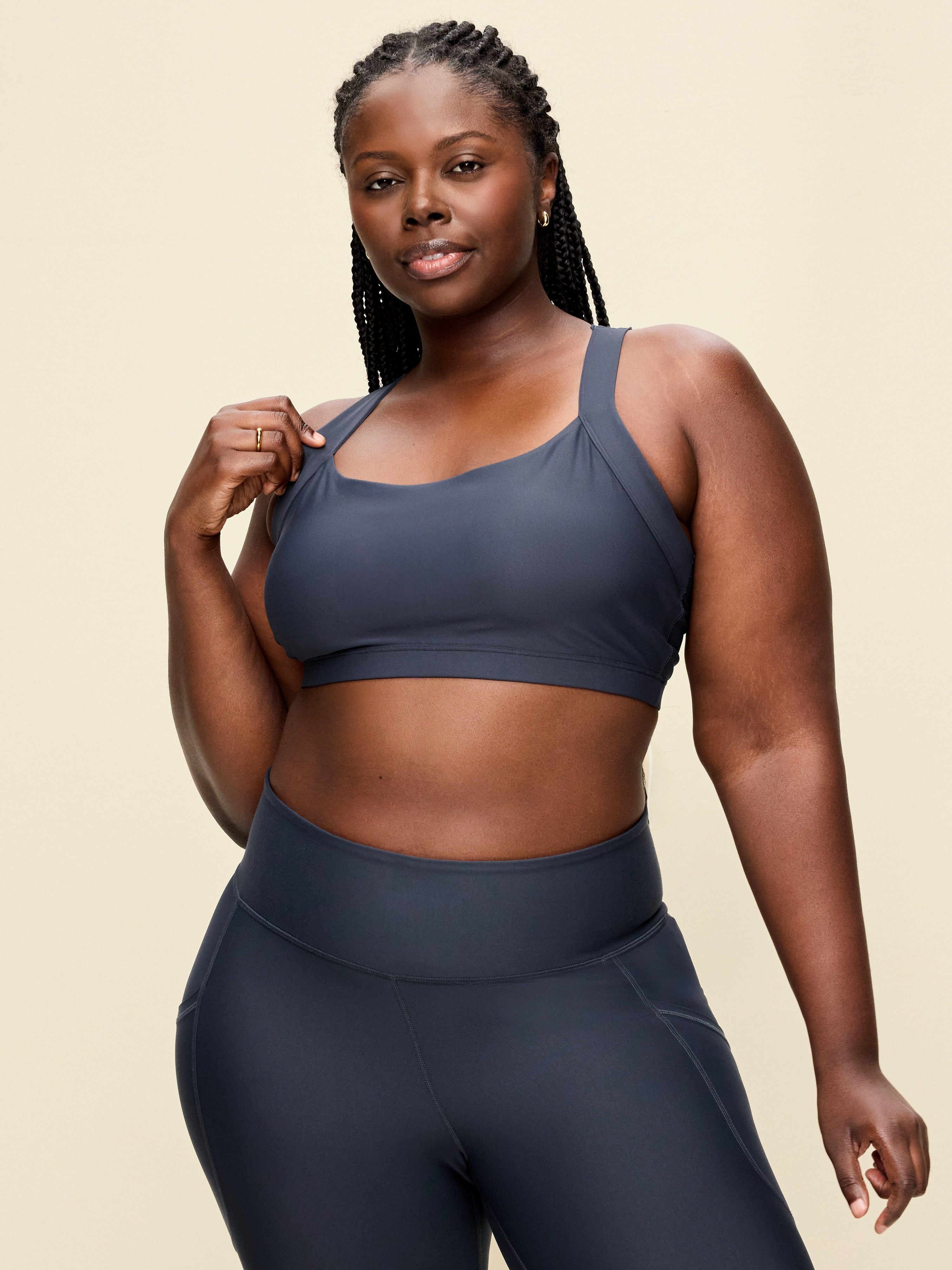 Medium Support PowerSoft Sports Bra - Dusk Navy - 4
