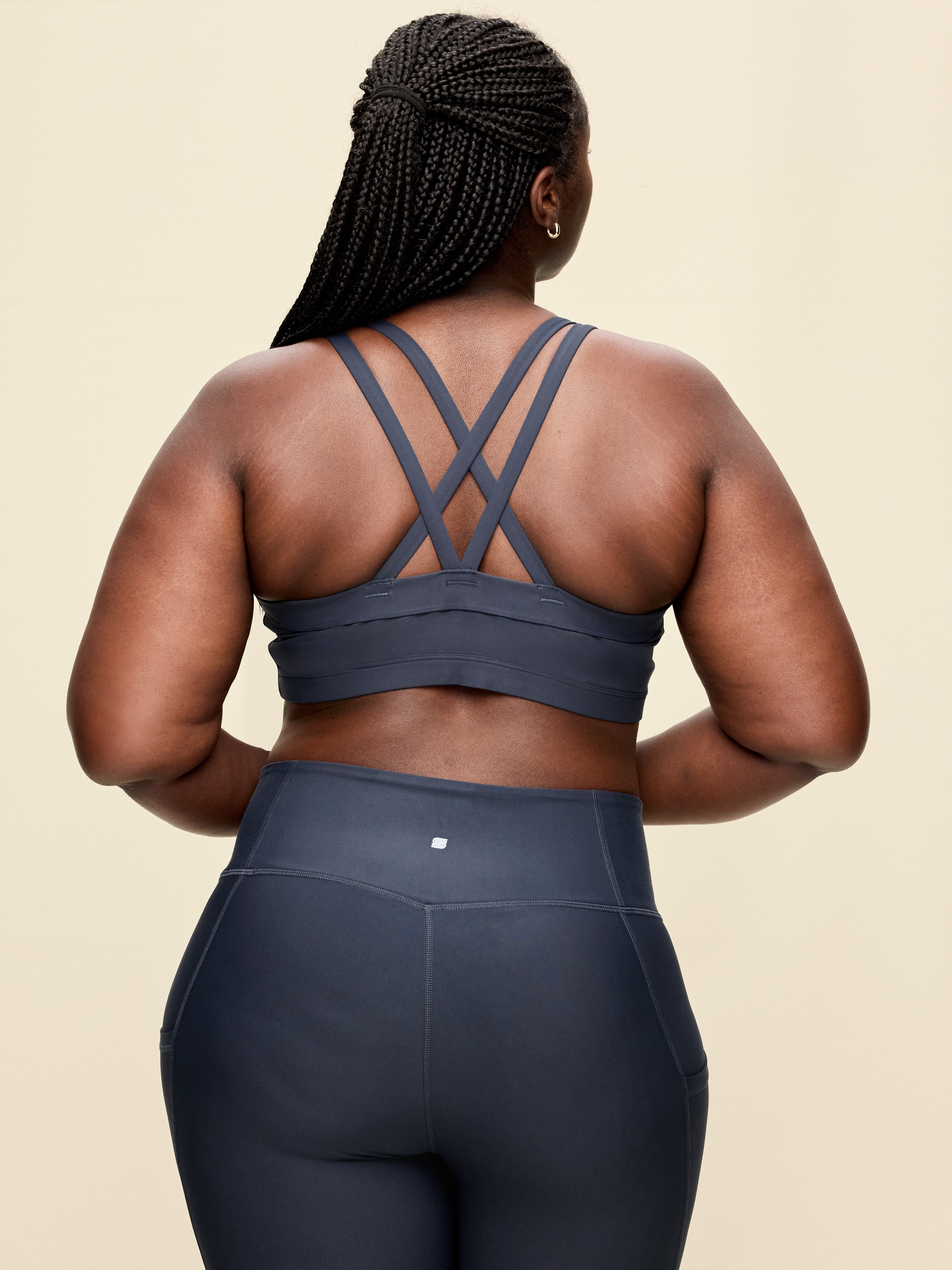 Medium Support PowerSoft Sports Bra - Dusk Navy - 5