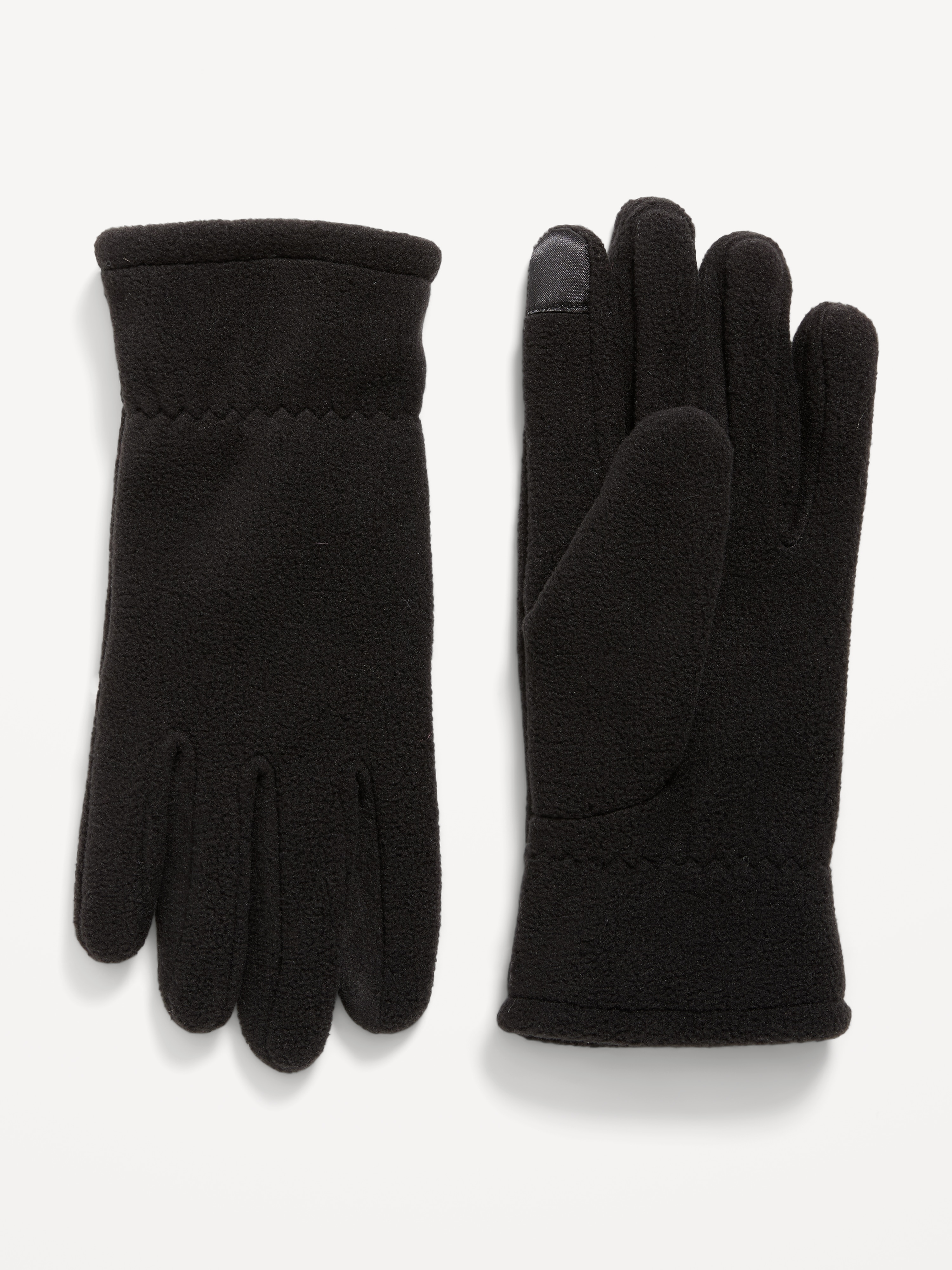 Microfleece Gloves for Men - Black Jack - 1