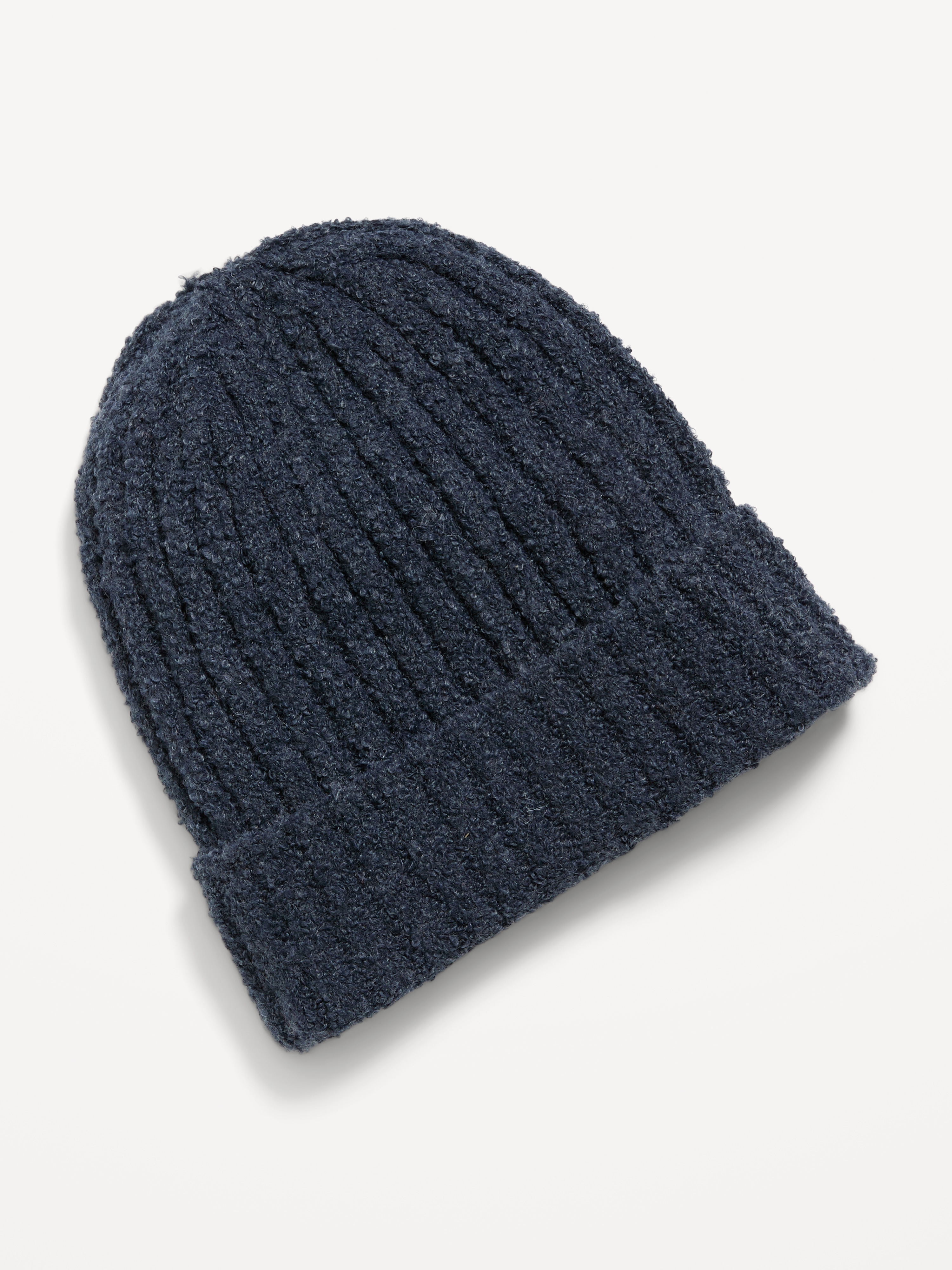Boucle Beanie for Men - Dusk Navy - 1
