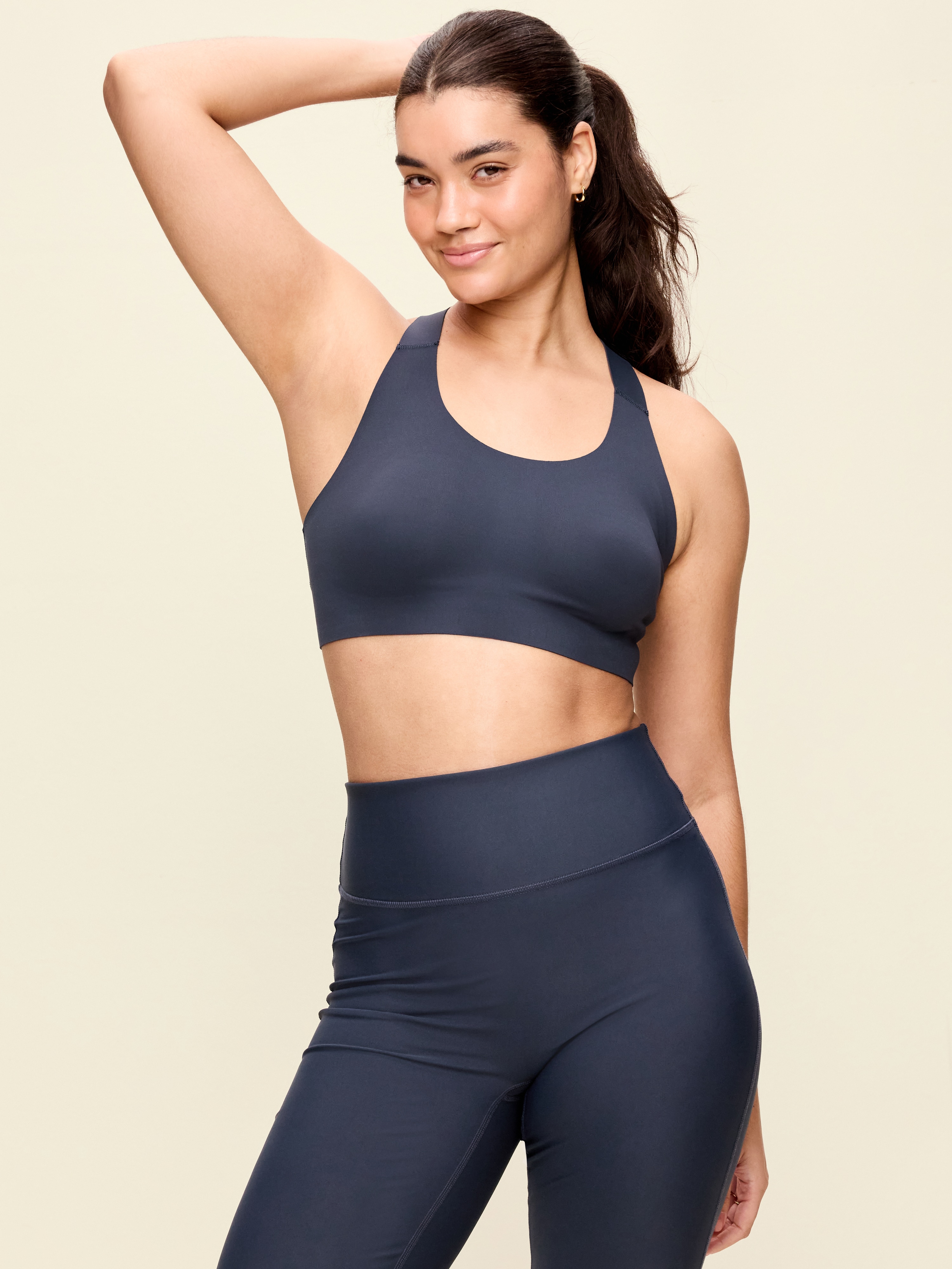 PowerSoft Molded Racerback Bra - Dusk Navy - 3