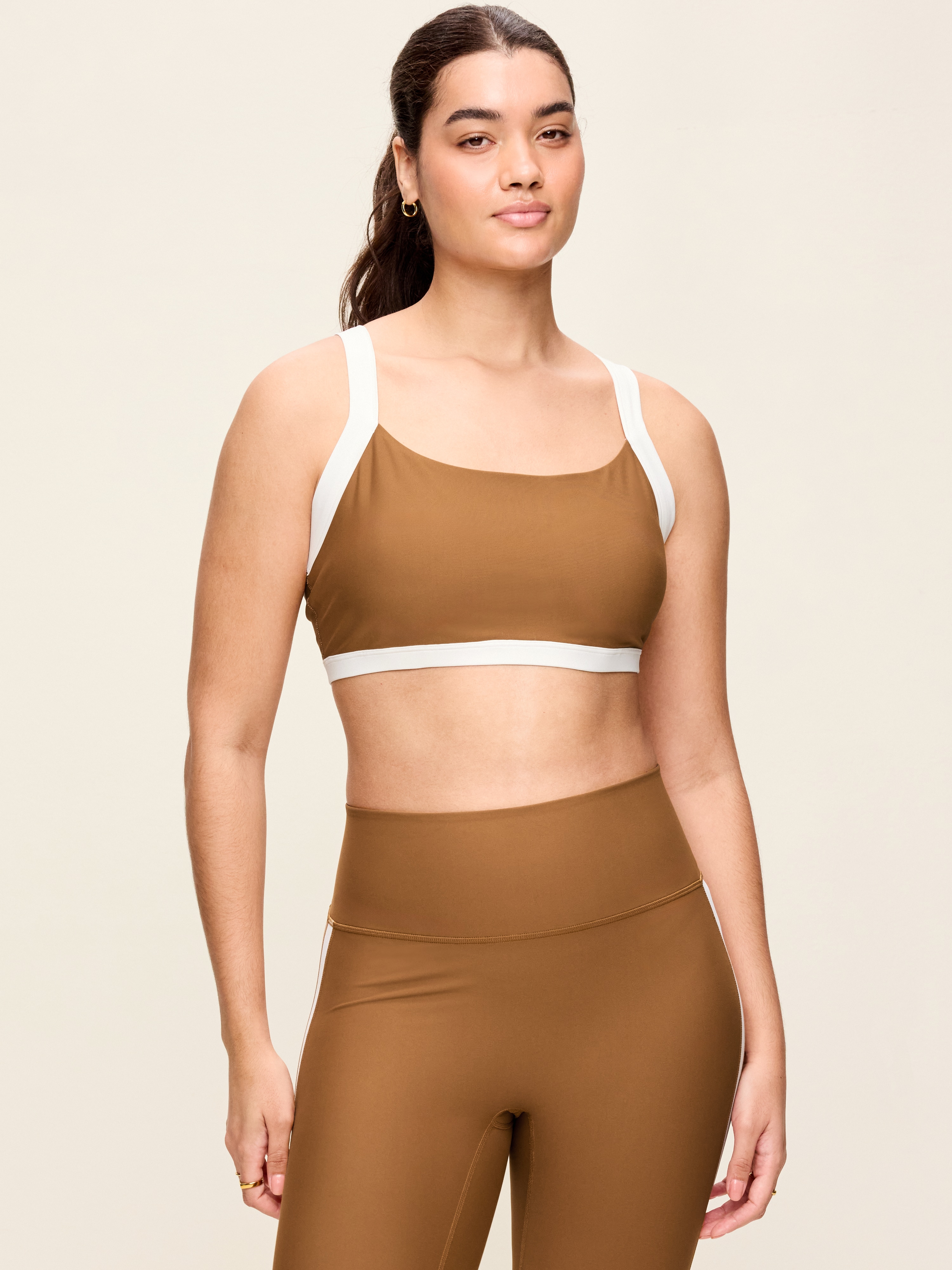 Medium Support PowerSoft Sports Bra - Sycamore Bark - 4