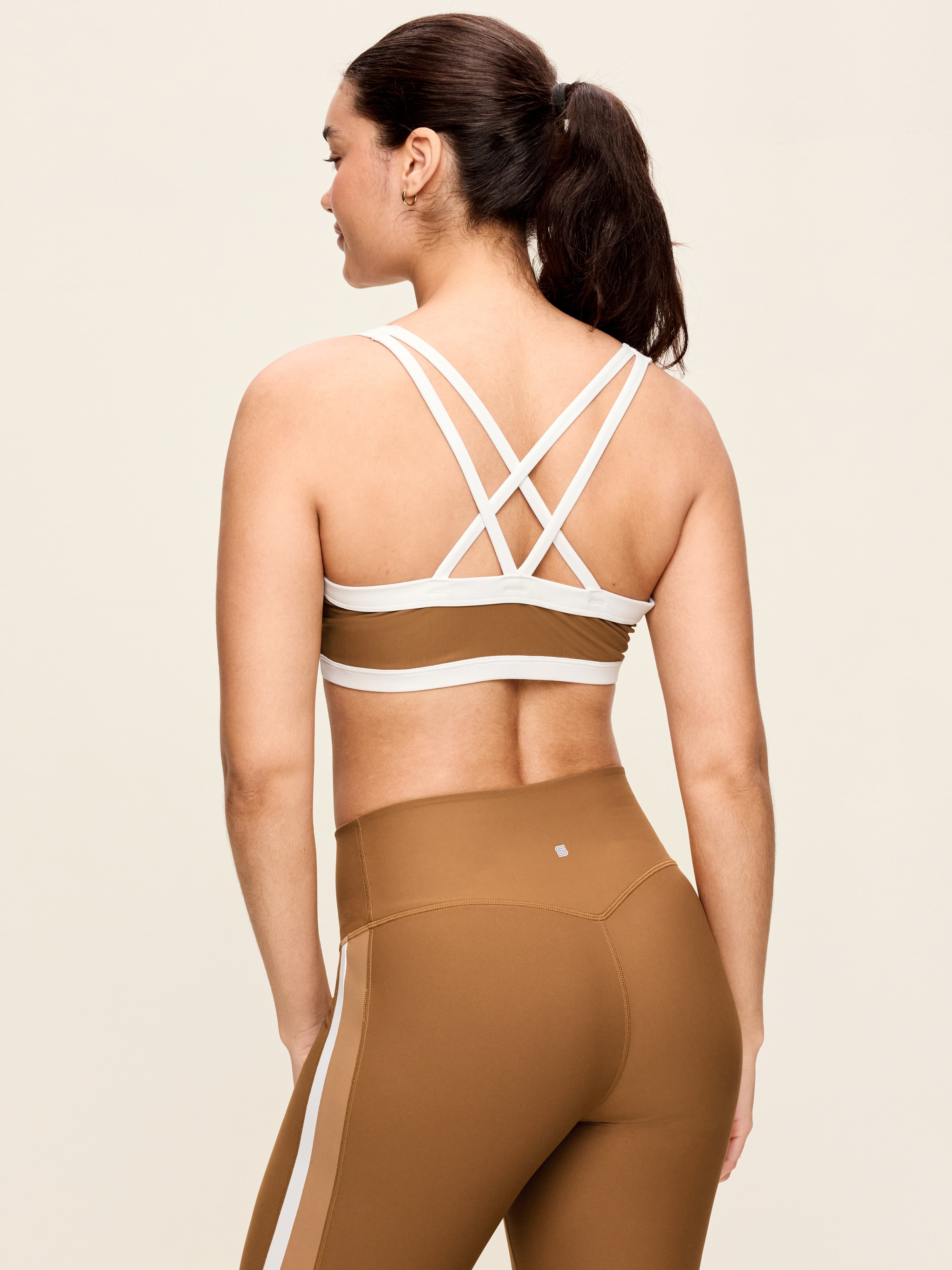 Medium Support PowerSoft Sports Bra - Sycamore Bark - 5