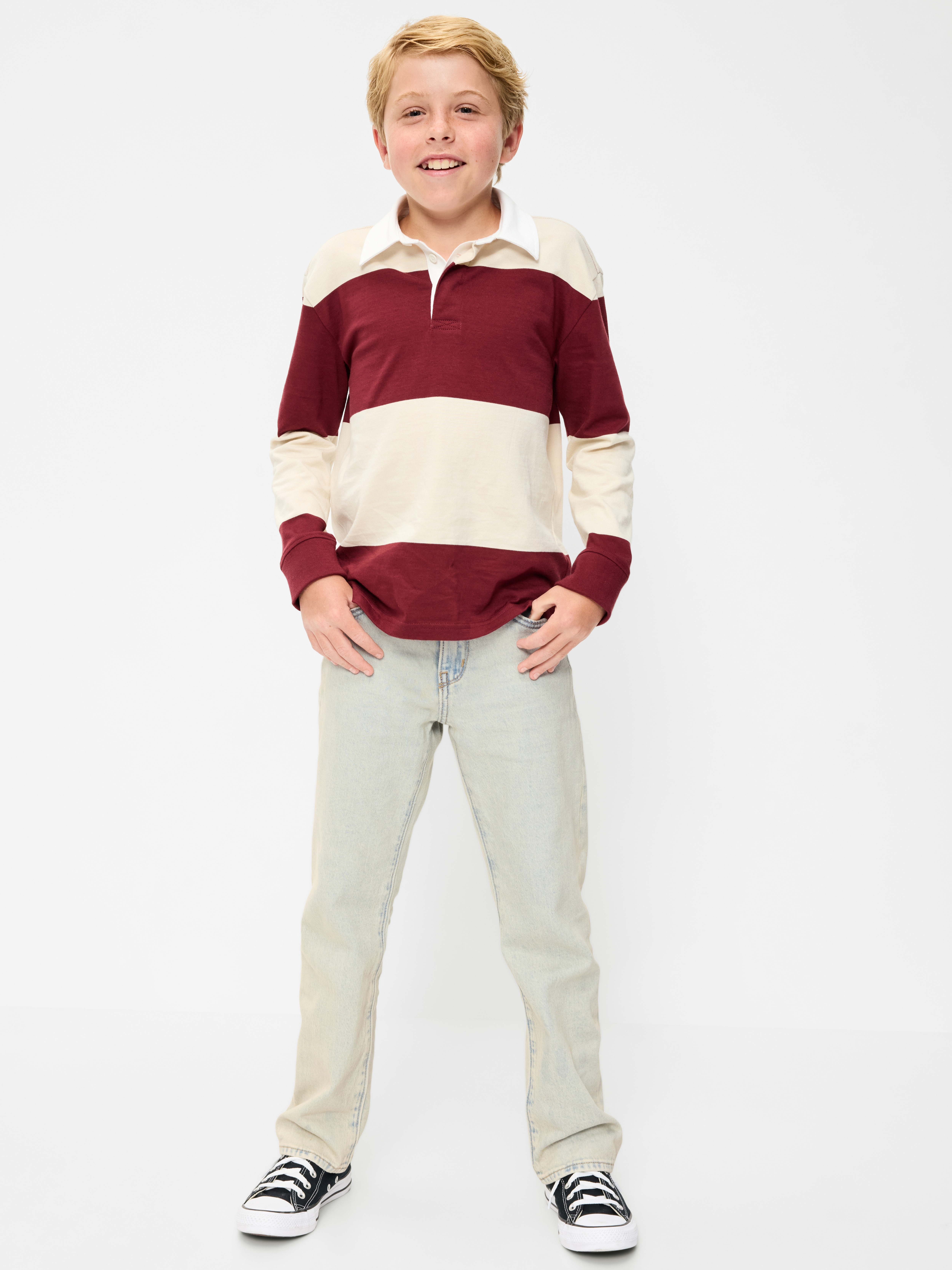 90's Straight-Leg Jeans for Boys - Cloudy Sky - 3