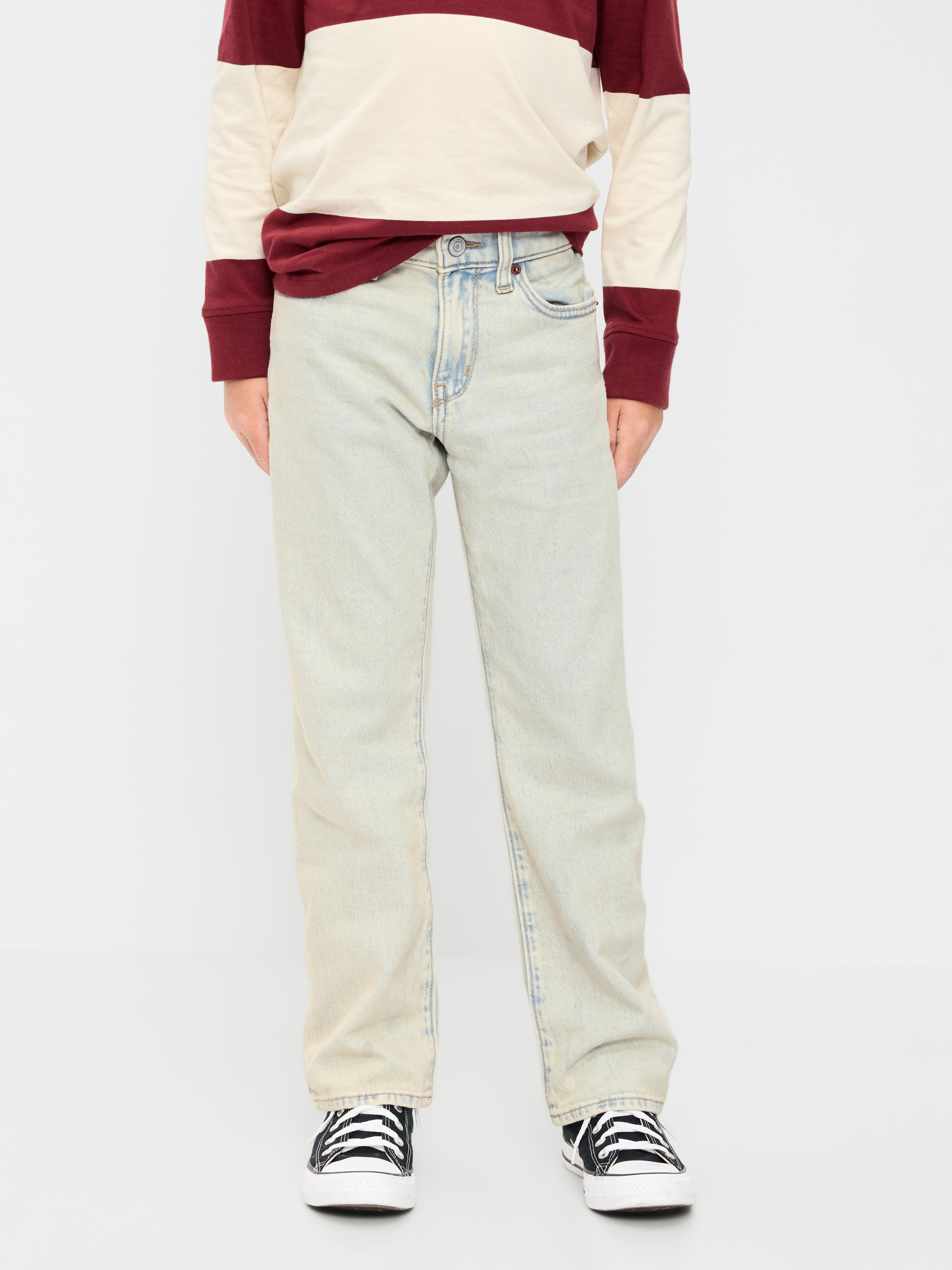 90's Straight-Leg Jeans for Boys - Cloudy Sky - 1