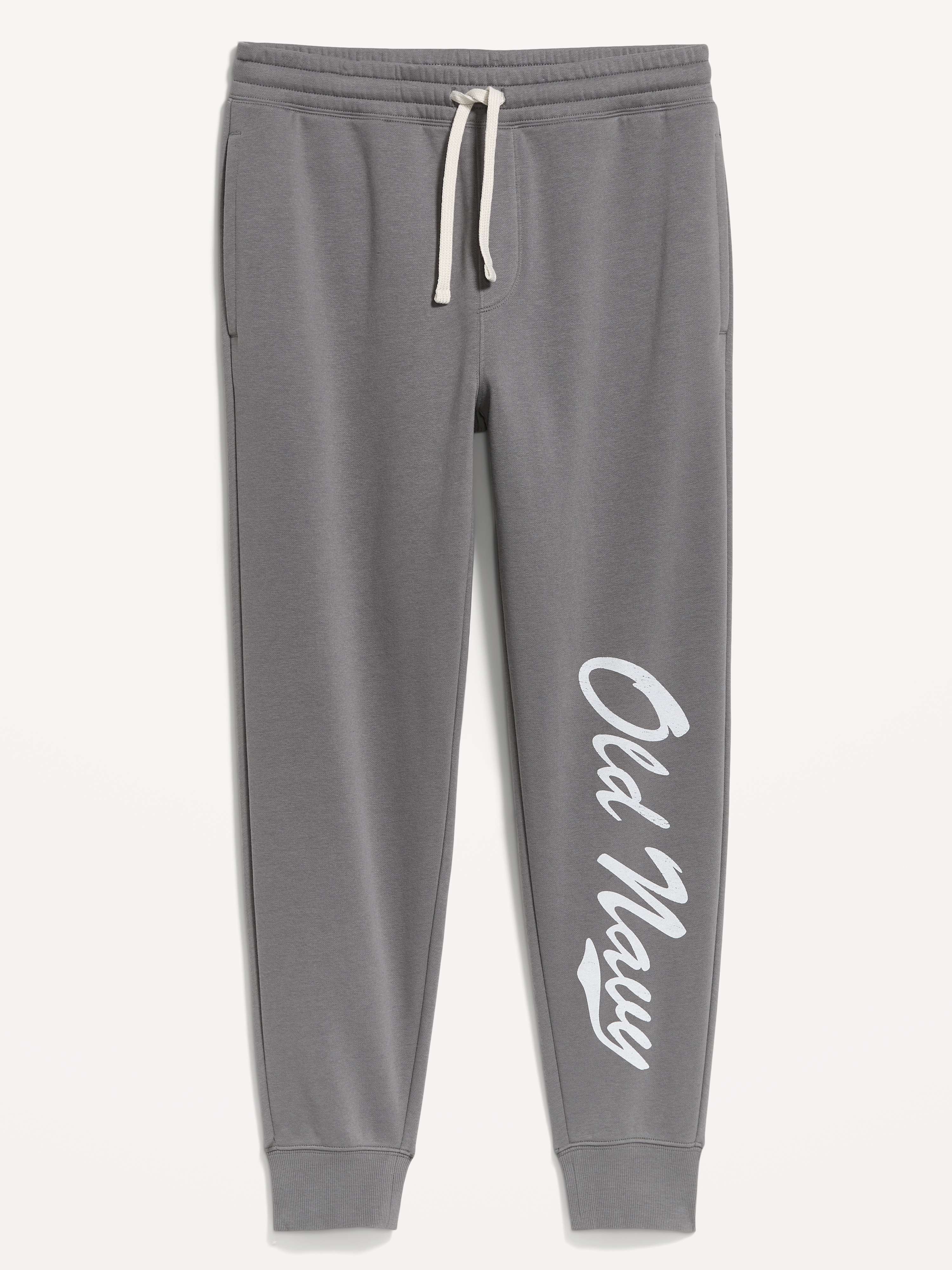 Logo Tapered Jogger Sweatpants - Gray Stone - 5