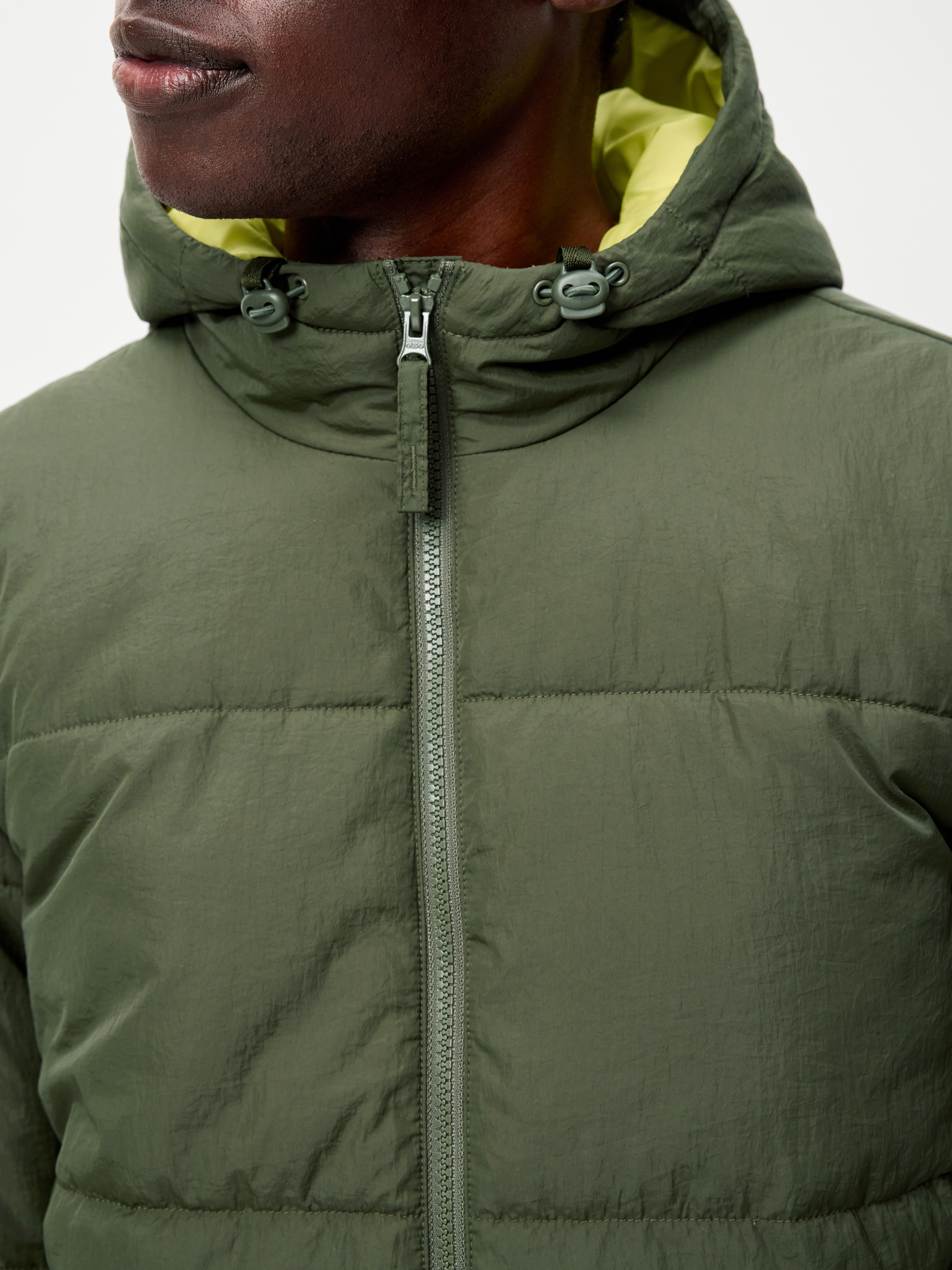 Water-Resistant Puffer Jacket - Heritage Green - 6