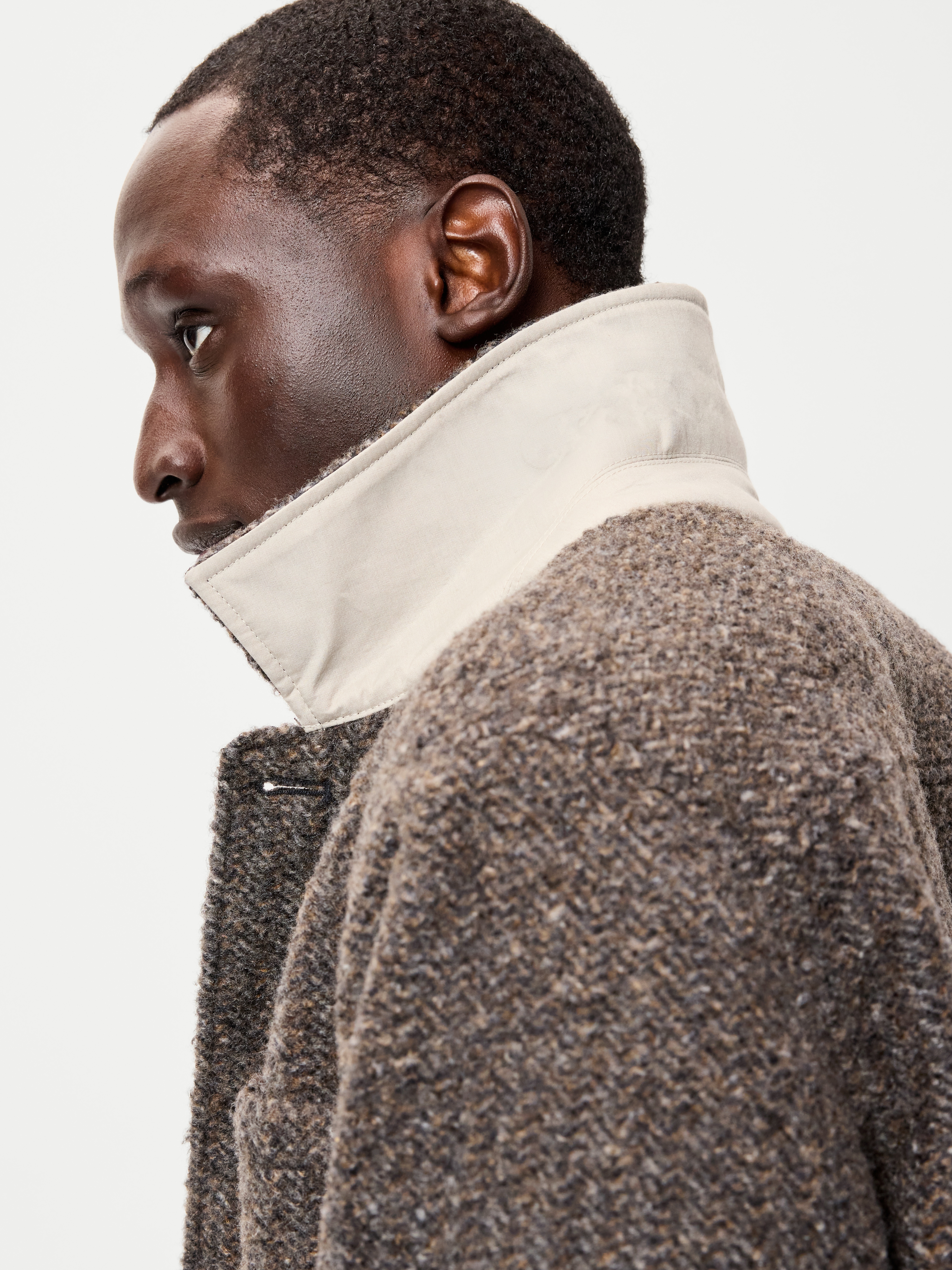 Wool-Blend Chore Jacket - Gray - 6