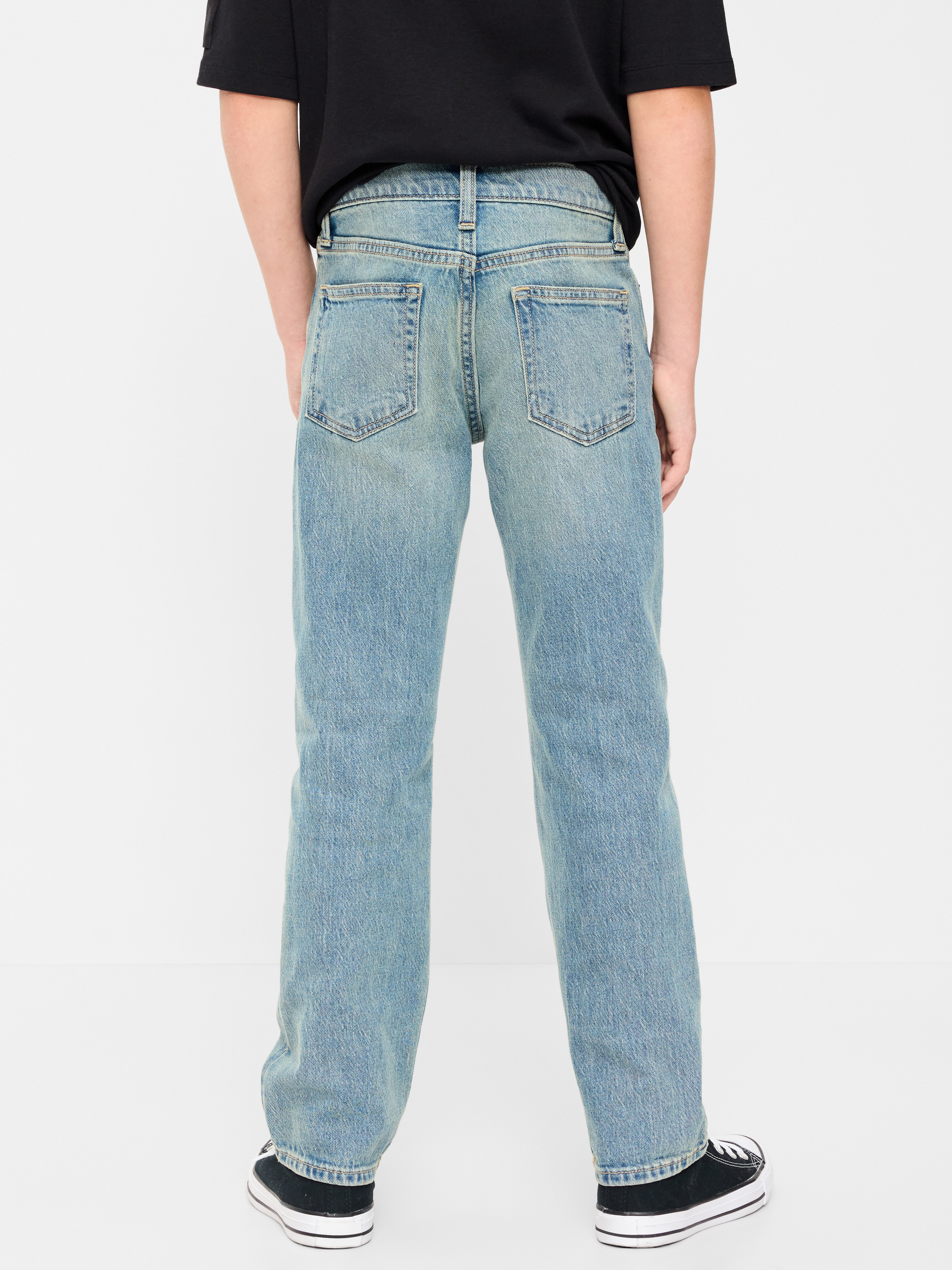 90's Straight-Leg Jeans for Boys - Light Wash - 2