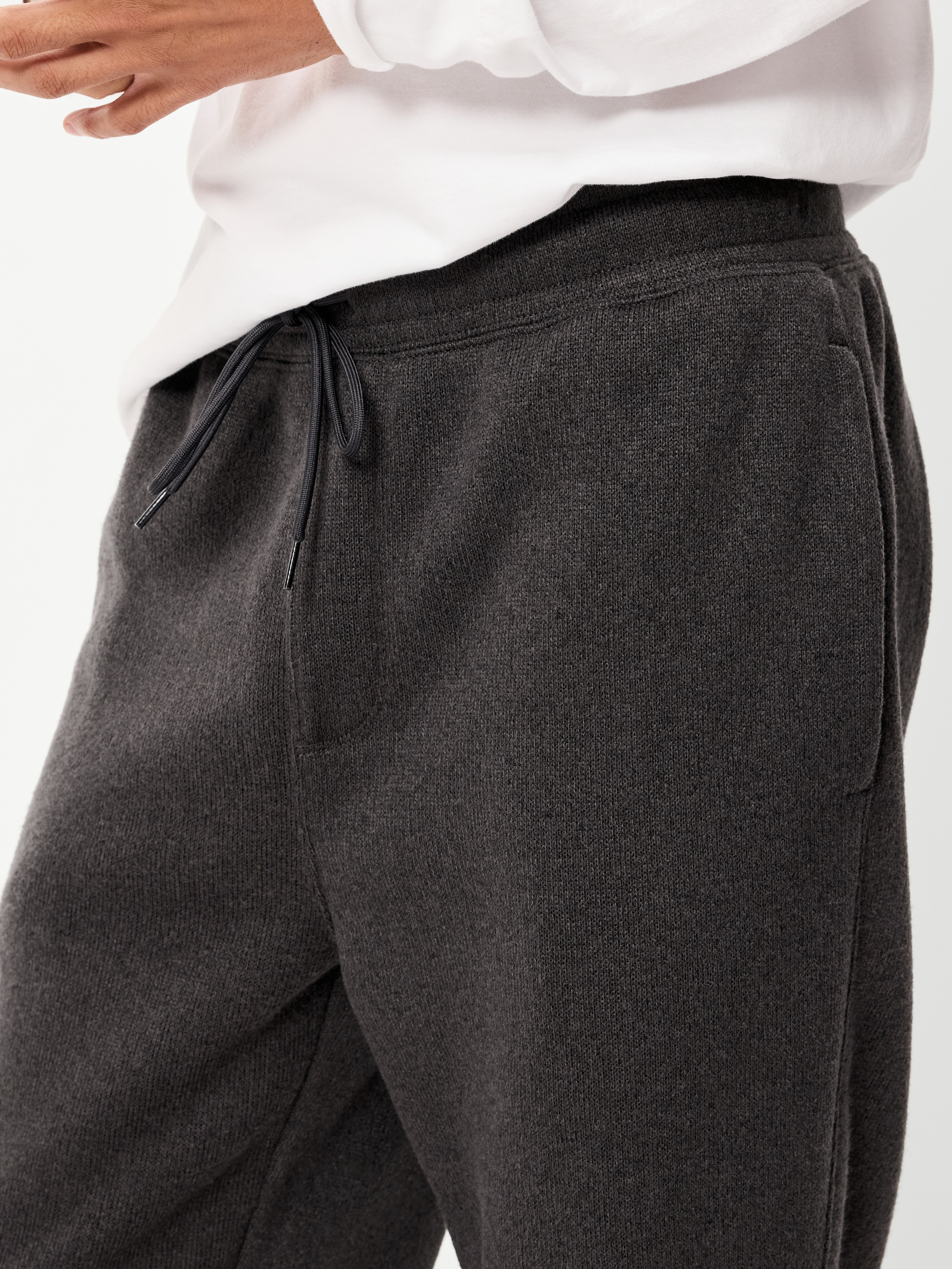 Sweater Fleece Joggers - Black Jack - 4
